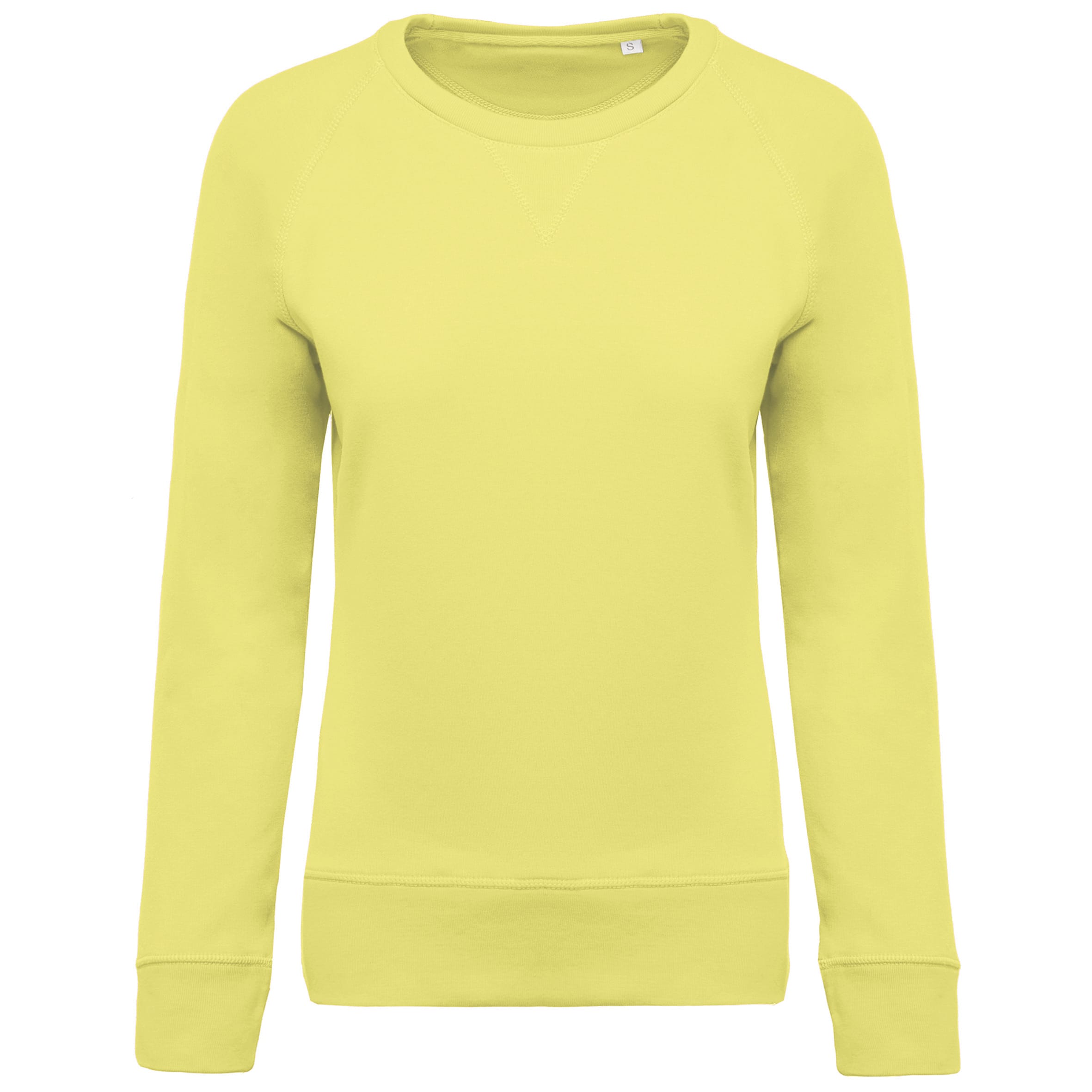 Women's sweater BIO round neck raglan sleeves