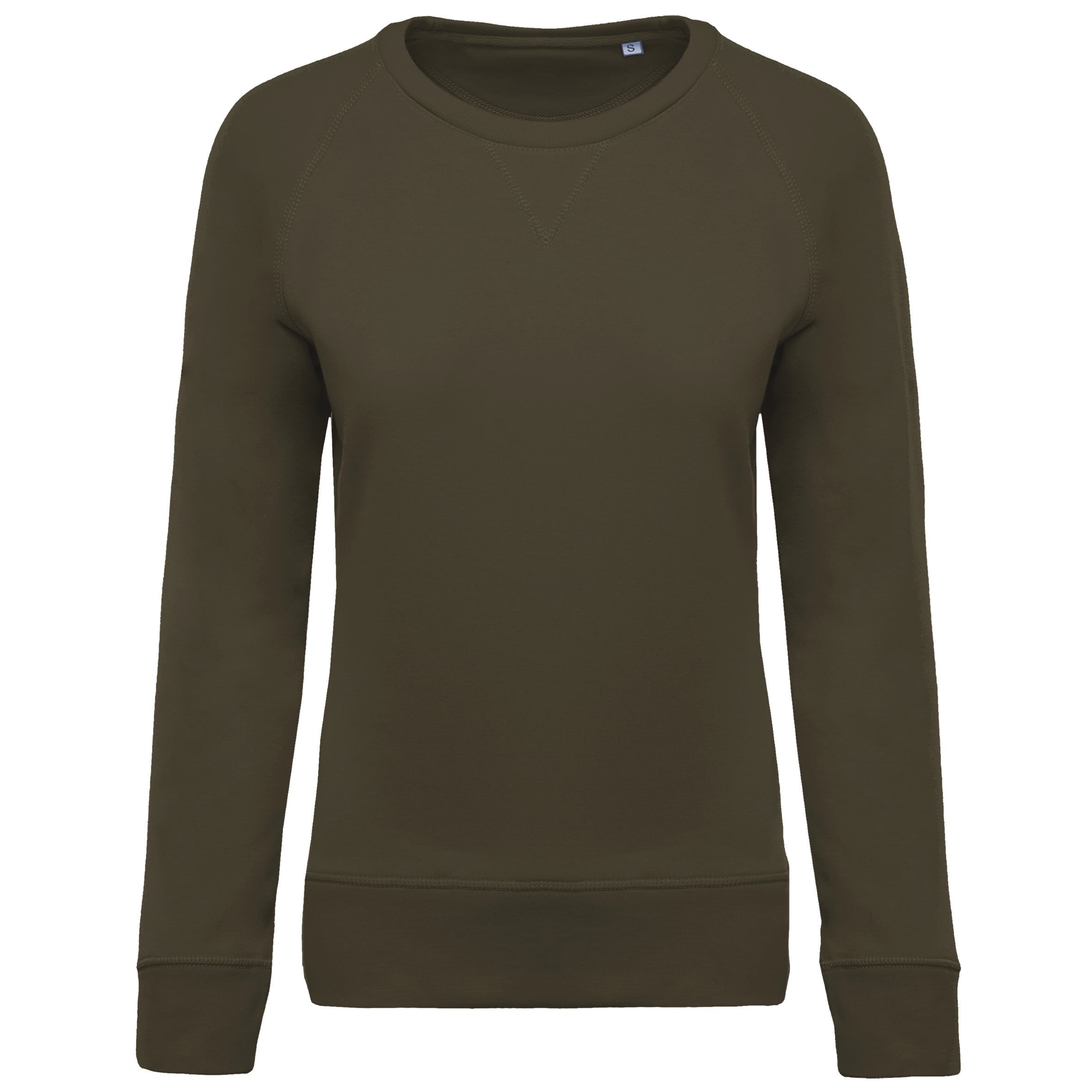Women's sweater BIO round neck raglan sleeves