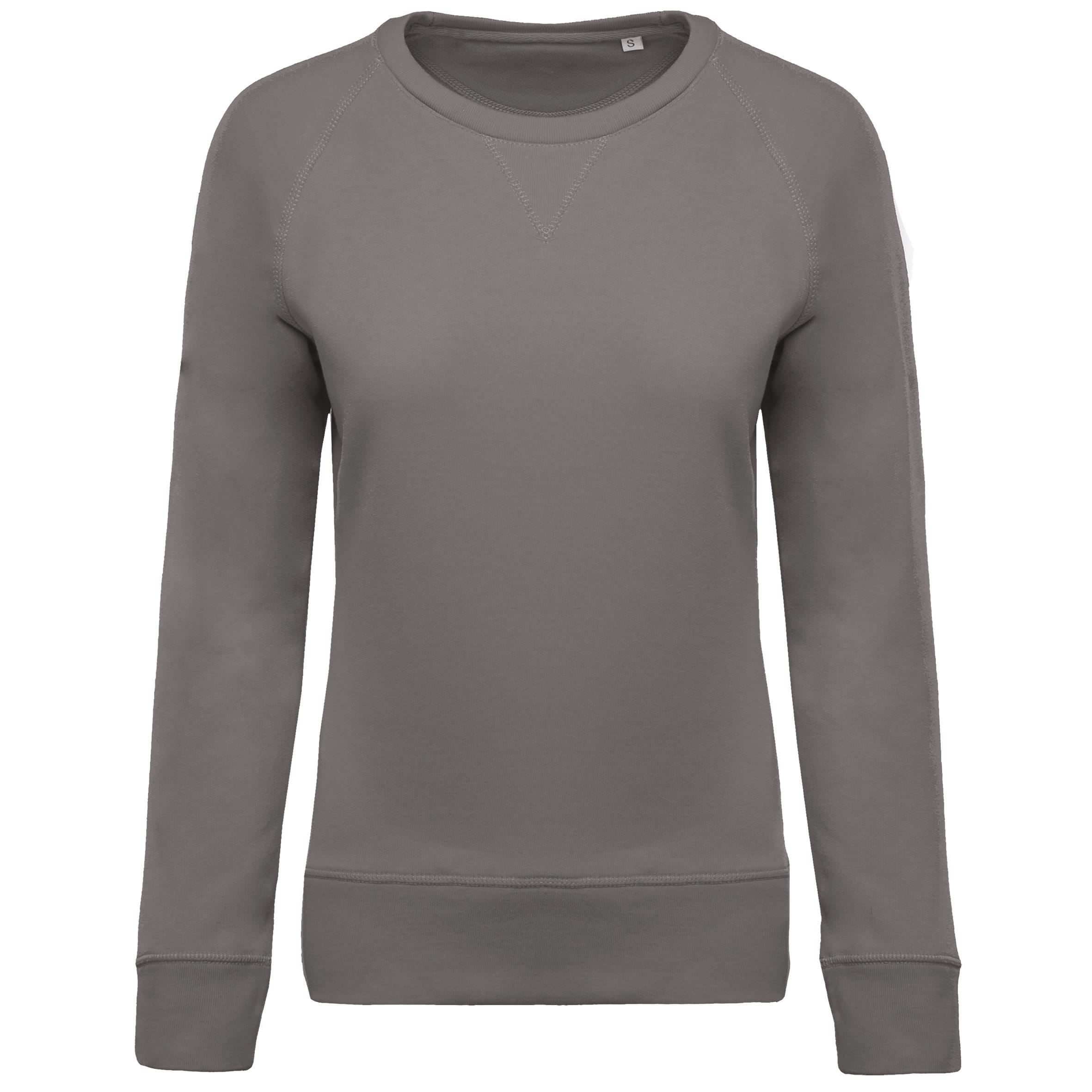 Women's sweater BIO round neck raglan sleeves