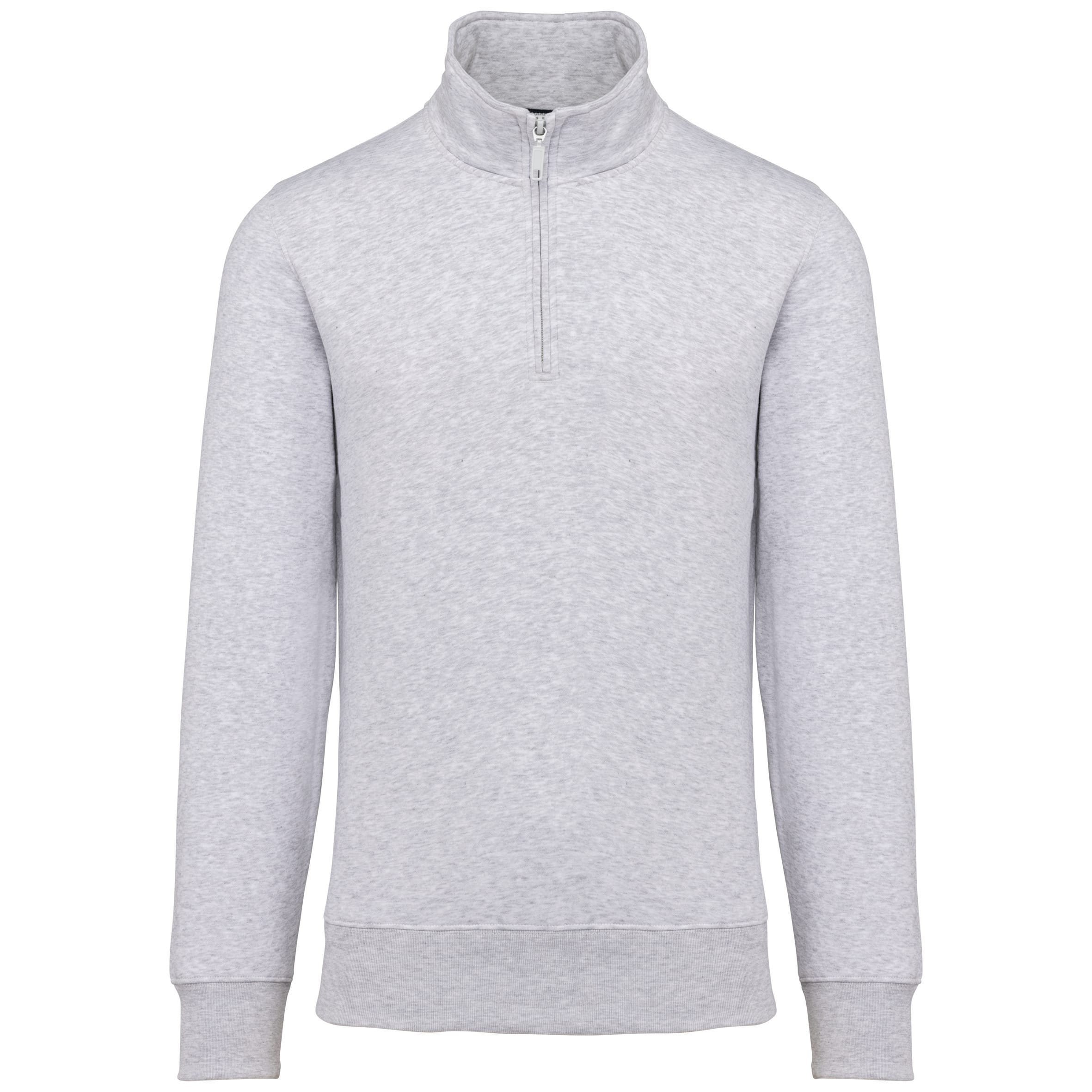 Zip-neck sweater