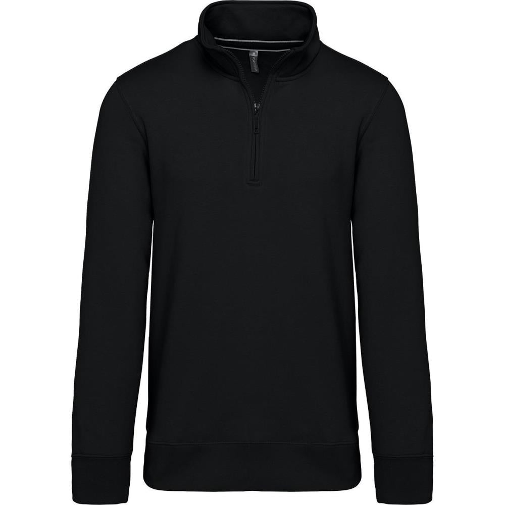 Zip-neck sweater