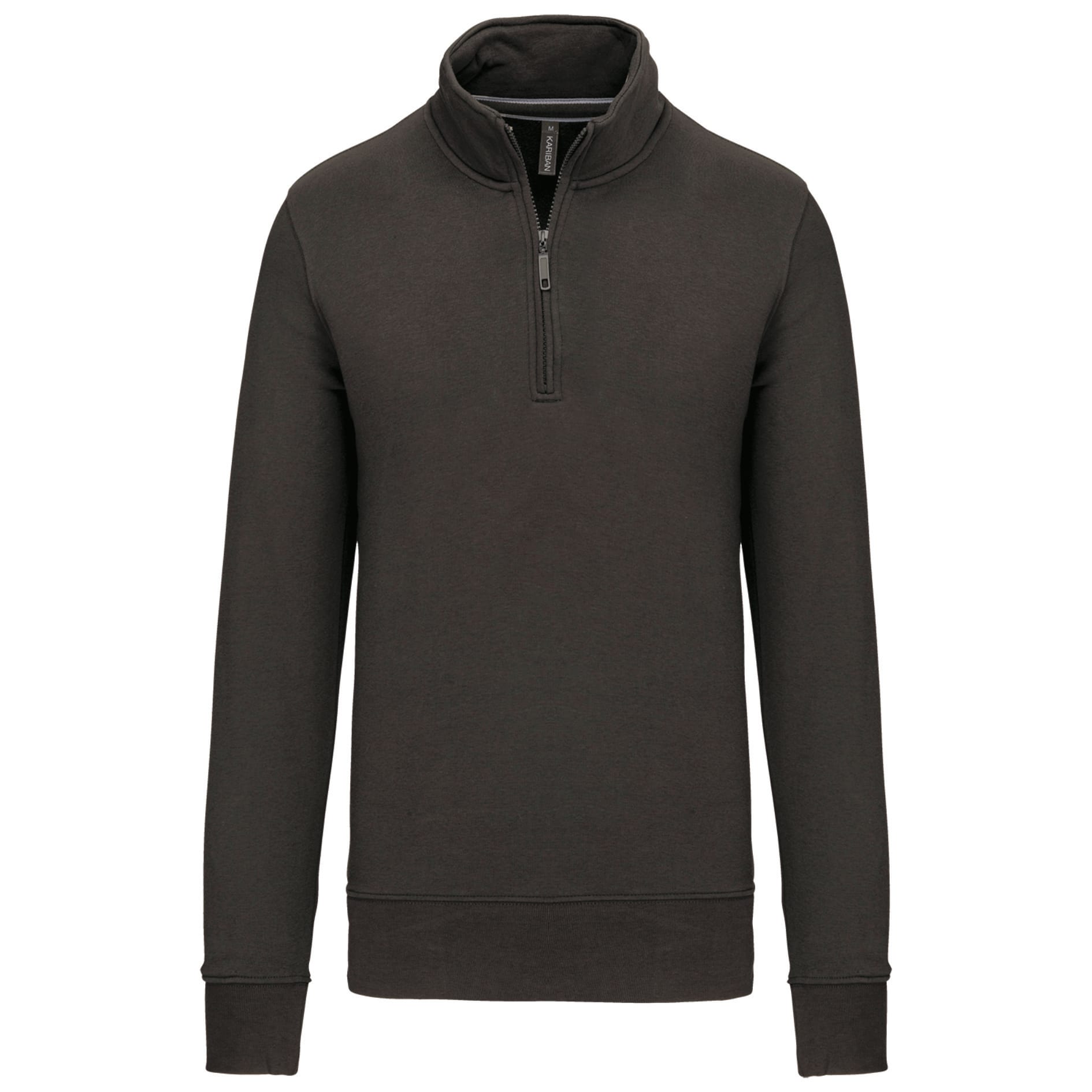 Zip-neck sweater
