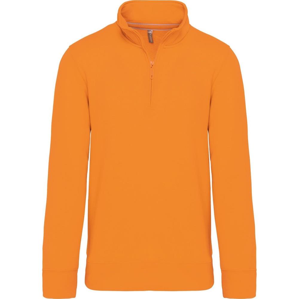 Zip-neck sweater