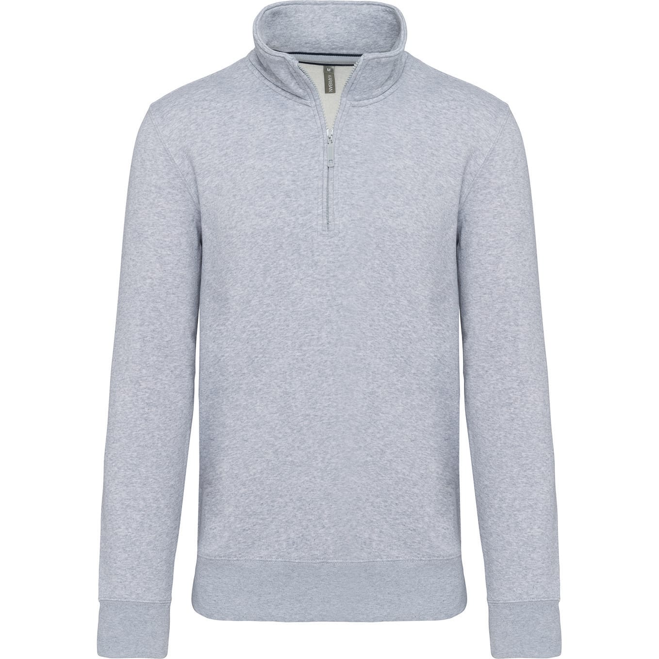 Zip-neck sweater