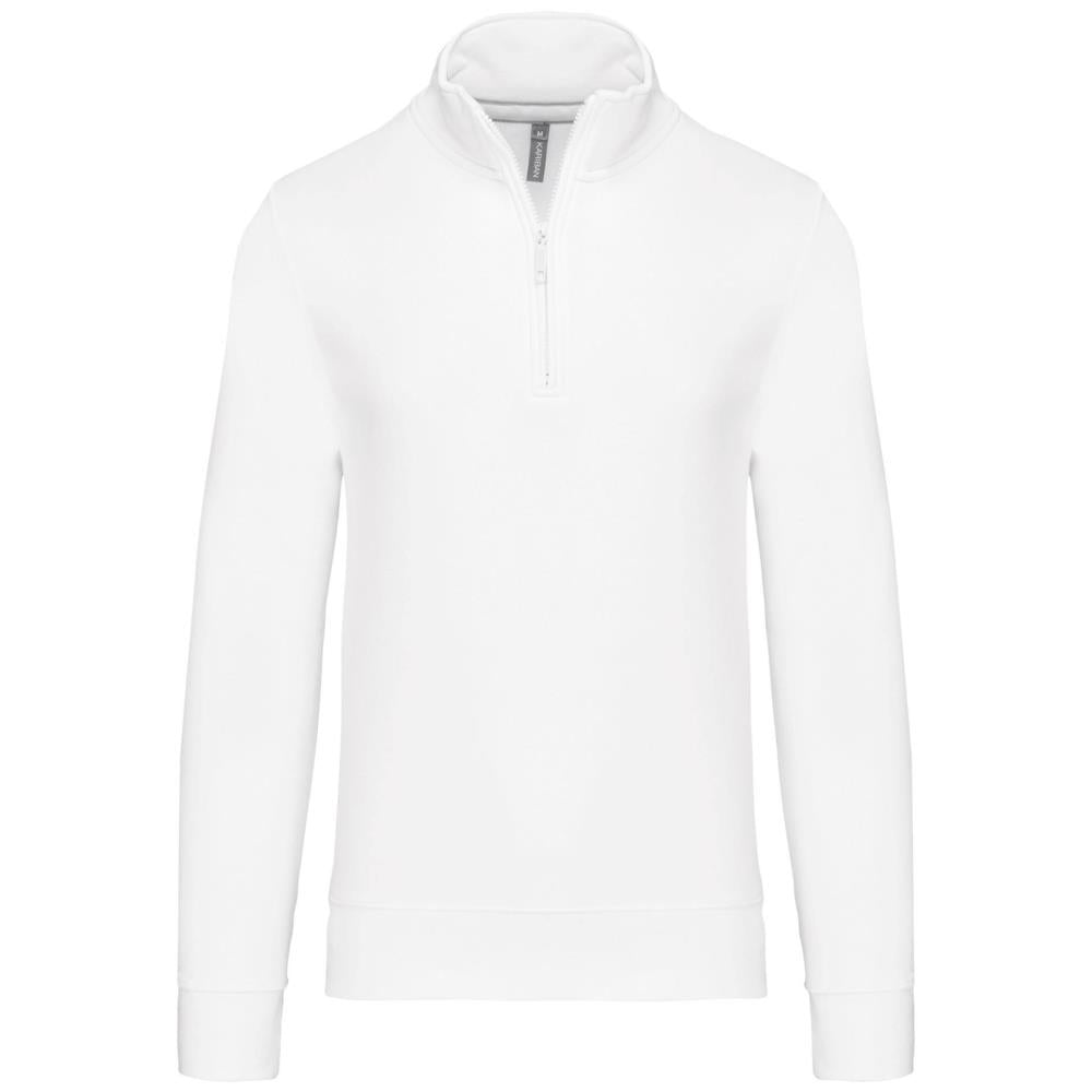 Zip-neck sweater