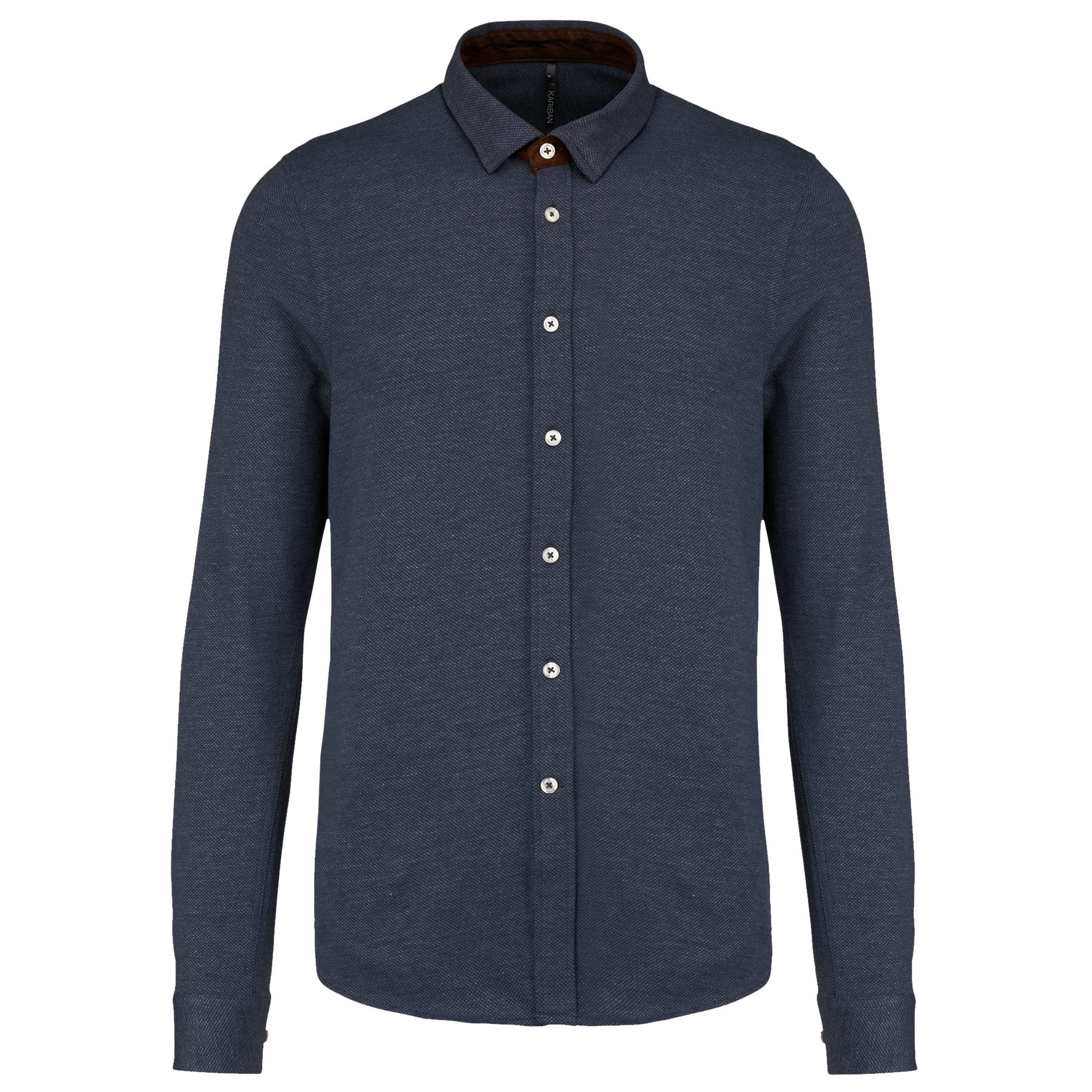 Jacquard overhemd  lange mouwen