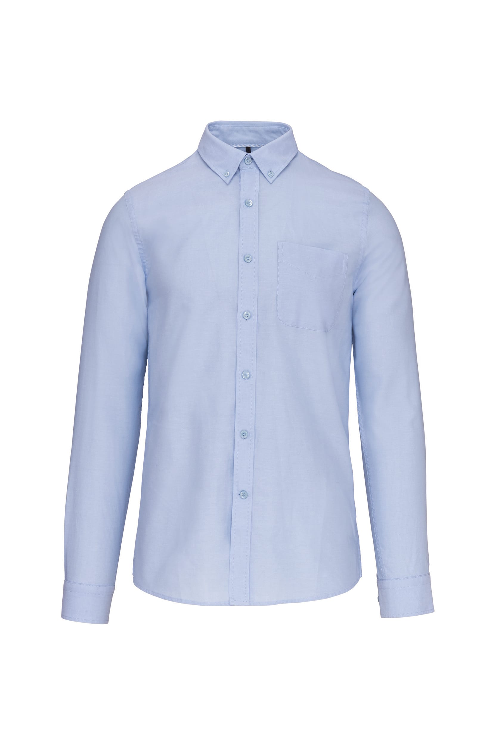 Heren overhemd lange mouwen Oxford