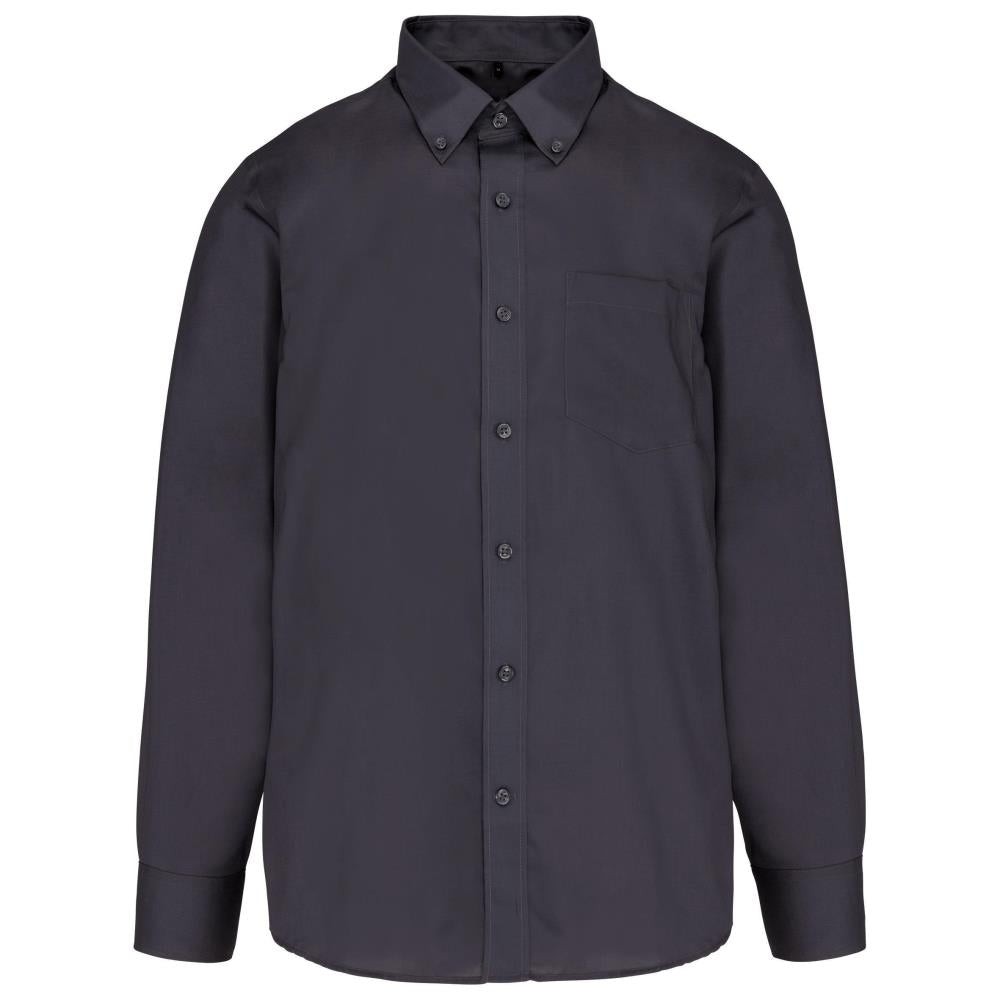 Heren overhemd, non-iron, lange mouwen