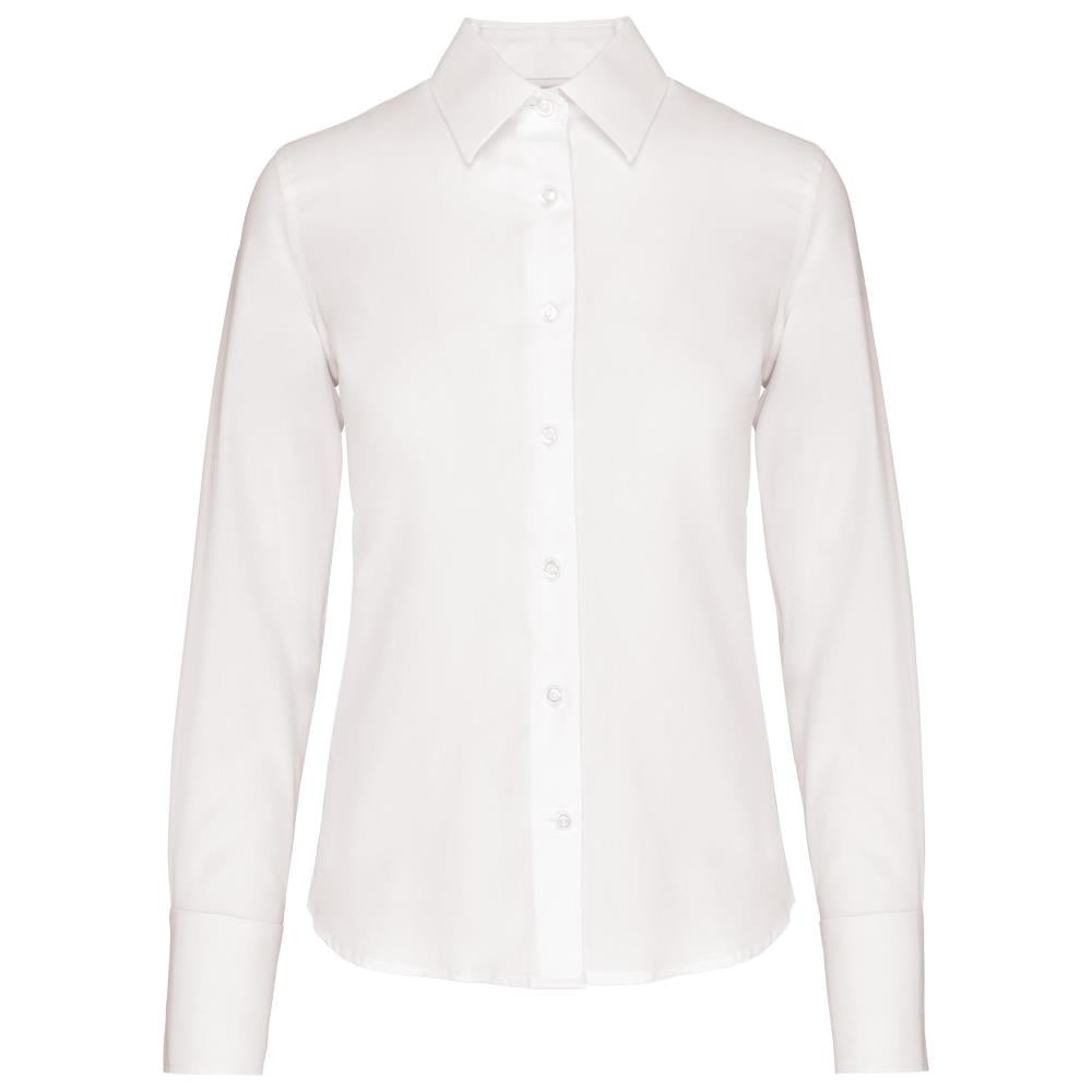 Dames non-iron blouse lange mouwen