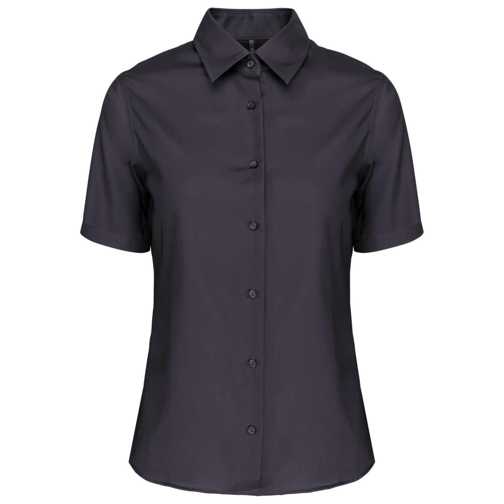 Dames non-iron blouse korte mouwen