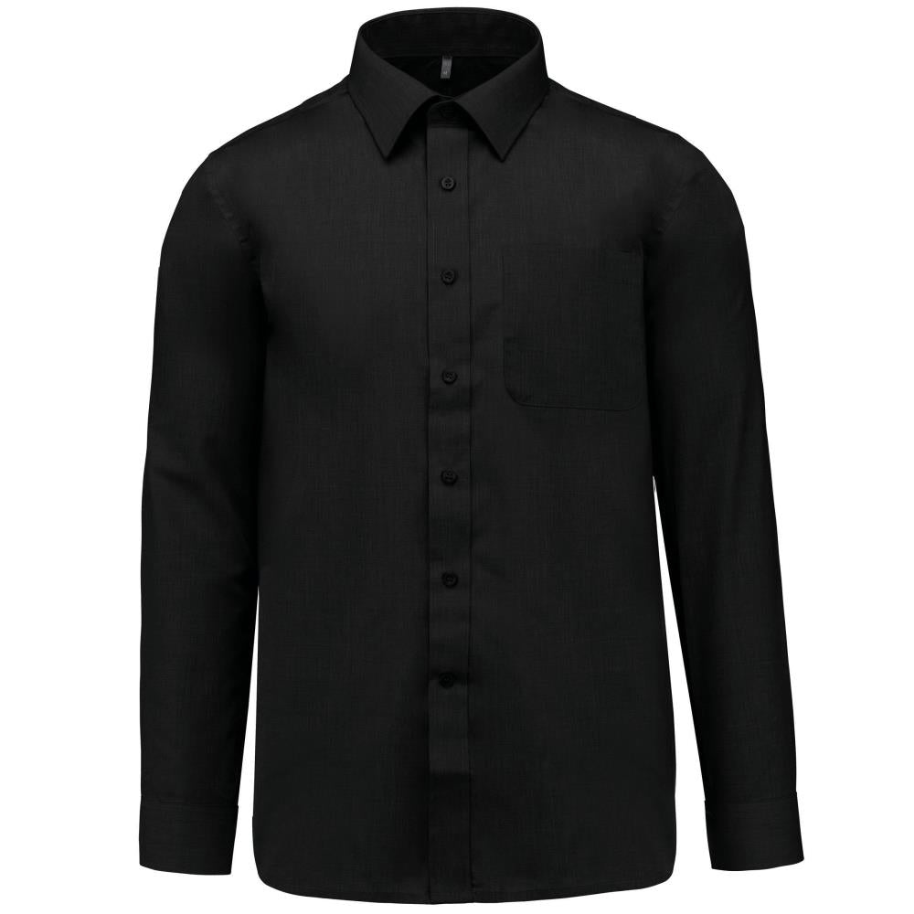 Men's easy-care polycotton poplin shirt