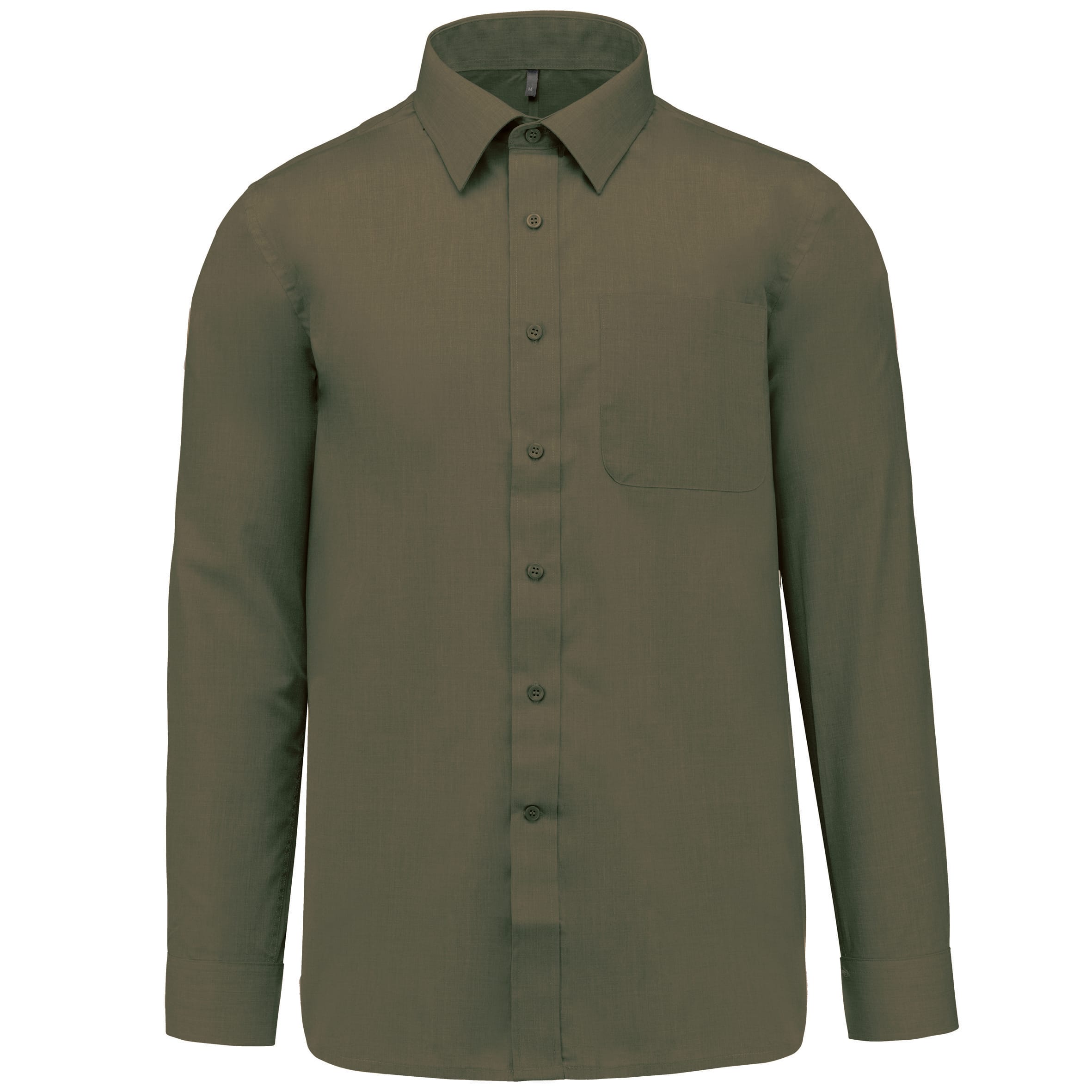 Men's easy-care polycotton poplin shirt