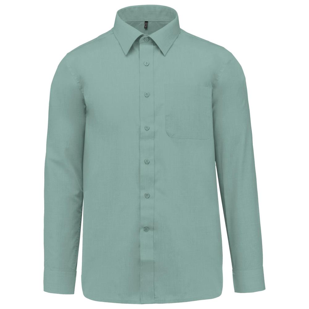 Men's easy-care polycotton poplin shirt