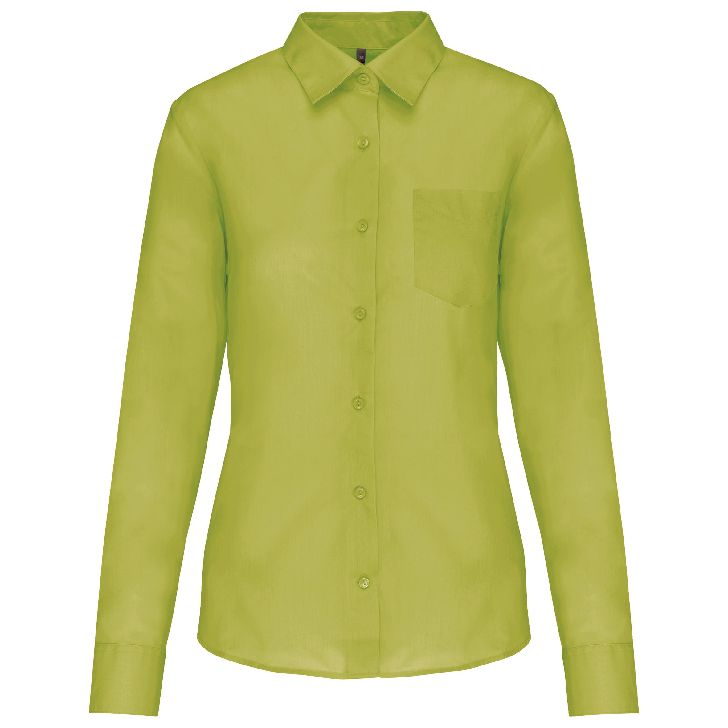 Ladies' easy-care polycotton poplin shirt