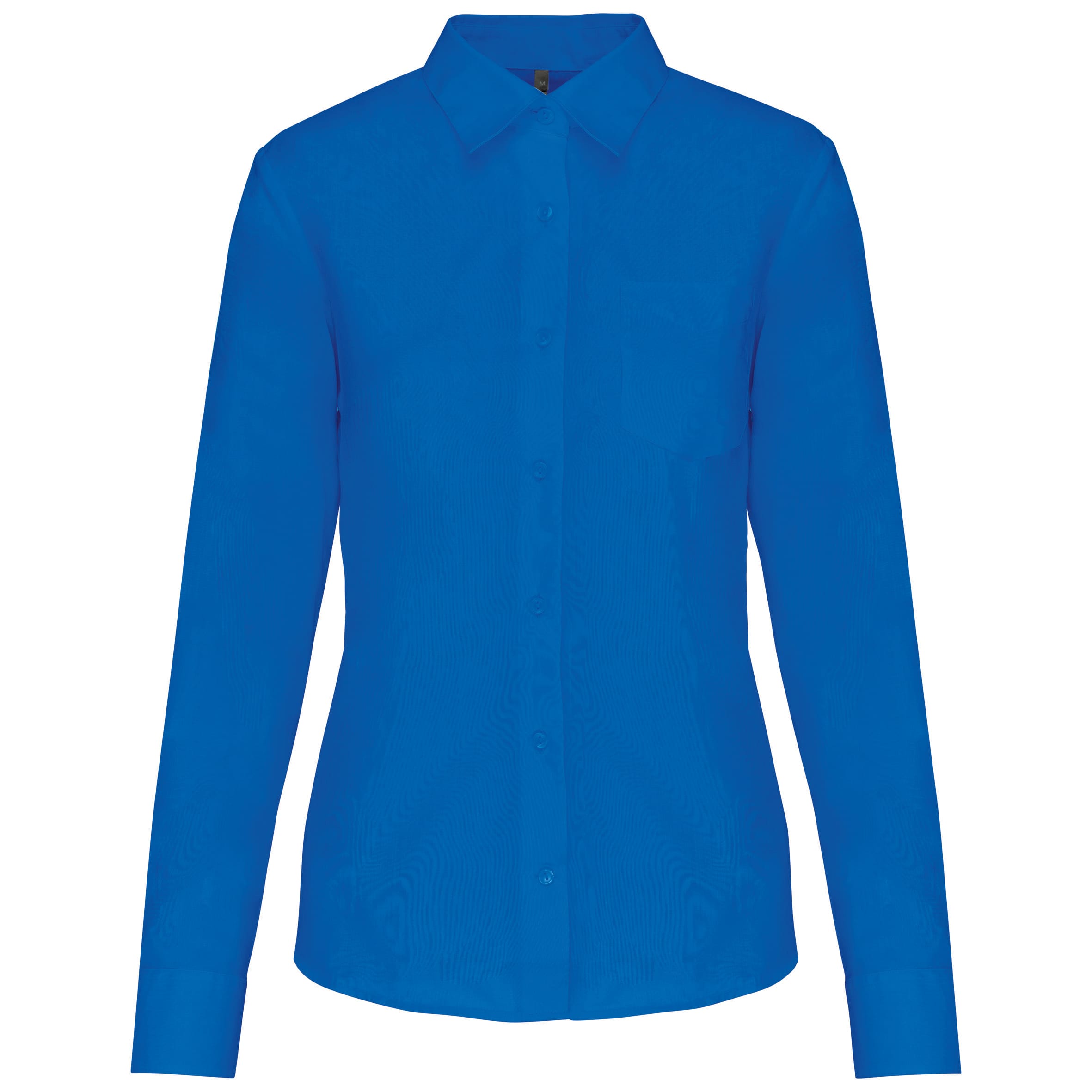 Ladies' easy-care polycotton poplin shirt