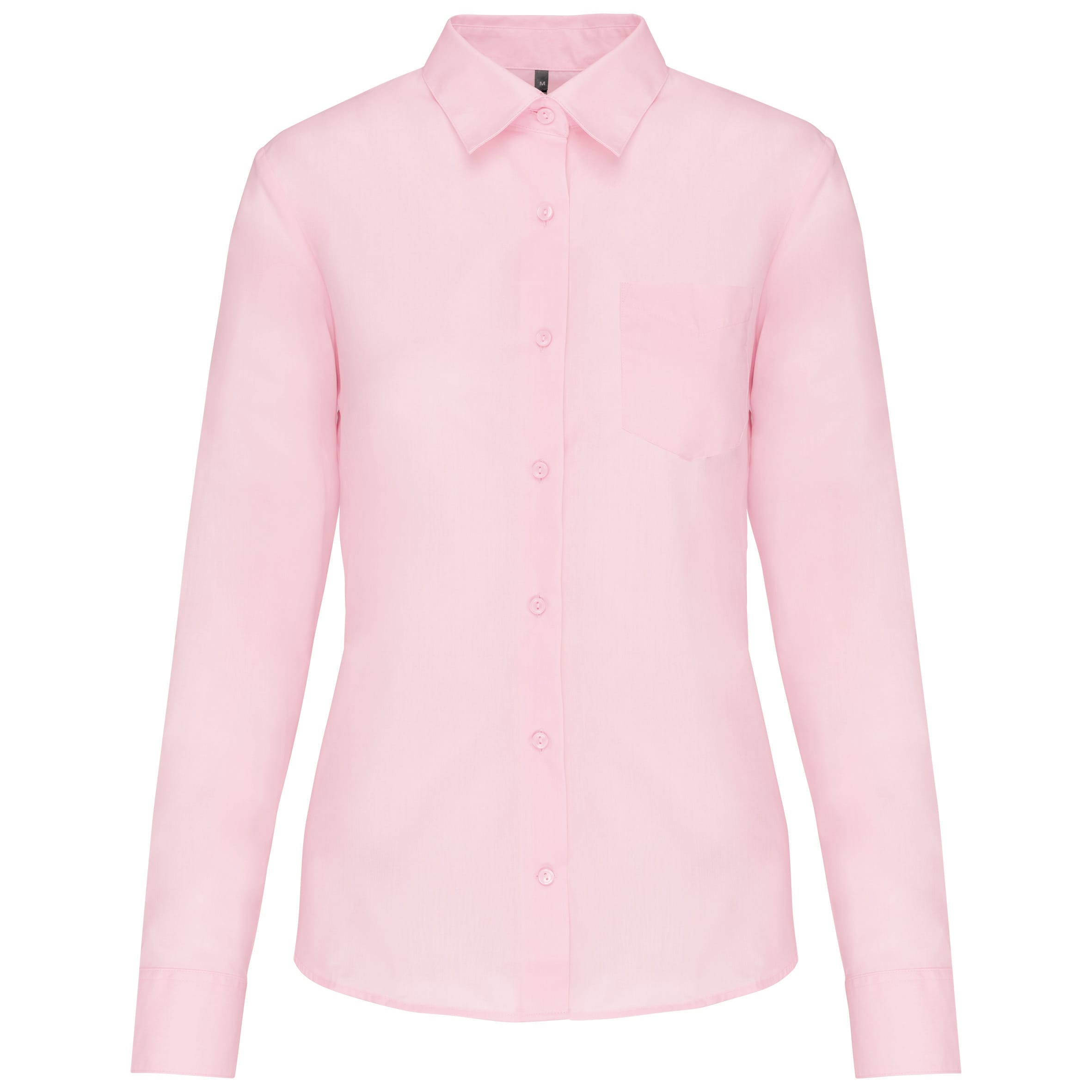 Ladies' easy-care polycotton poplin shirt