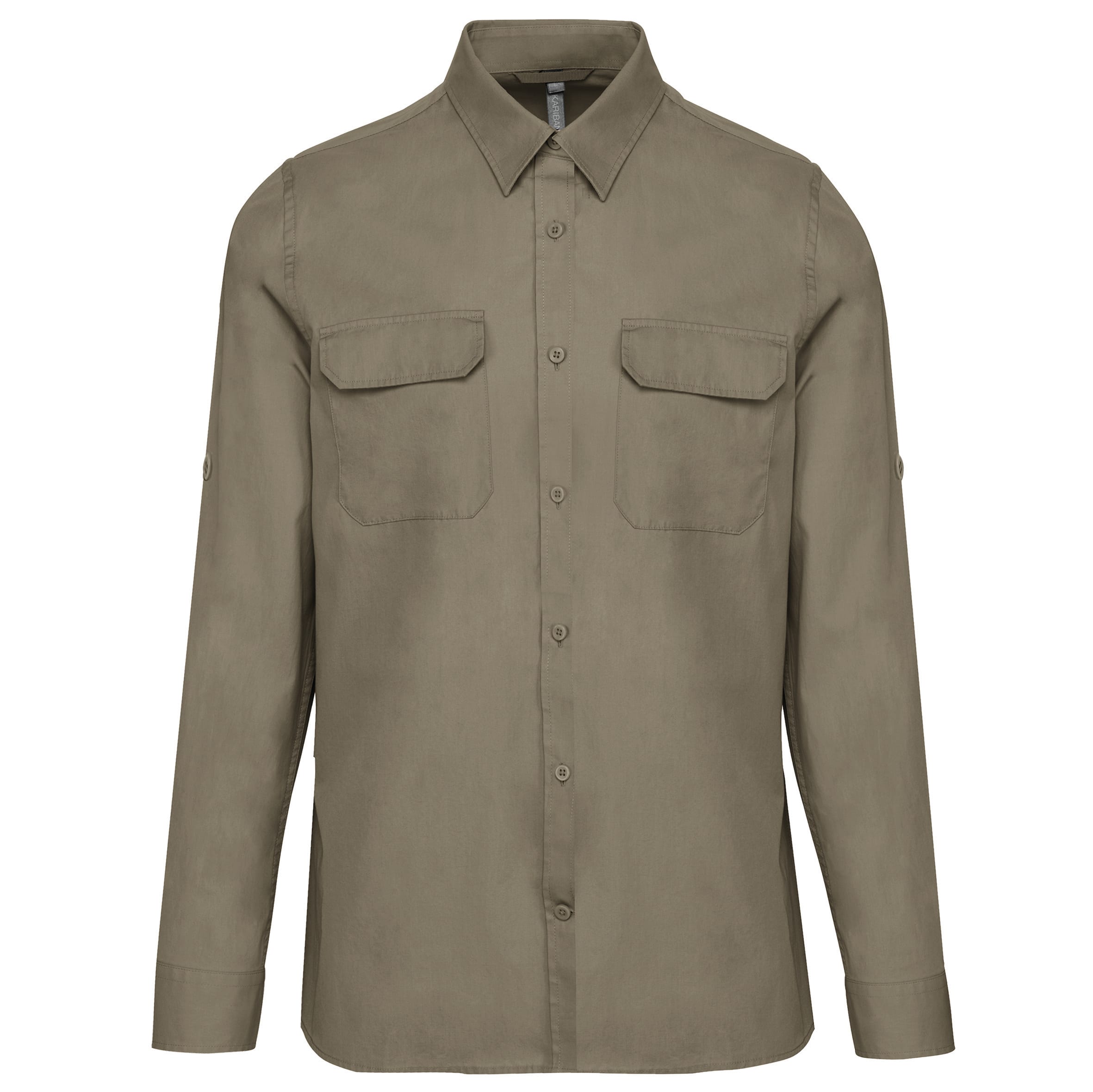 Safari overhemd lange mouwen