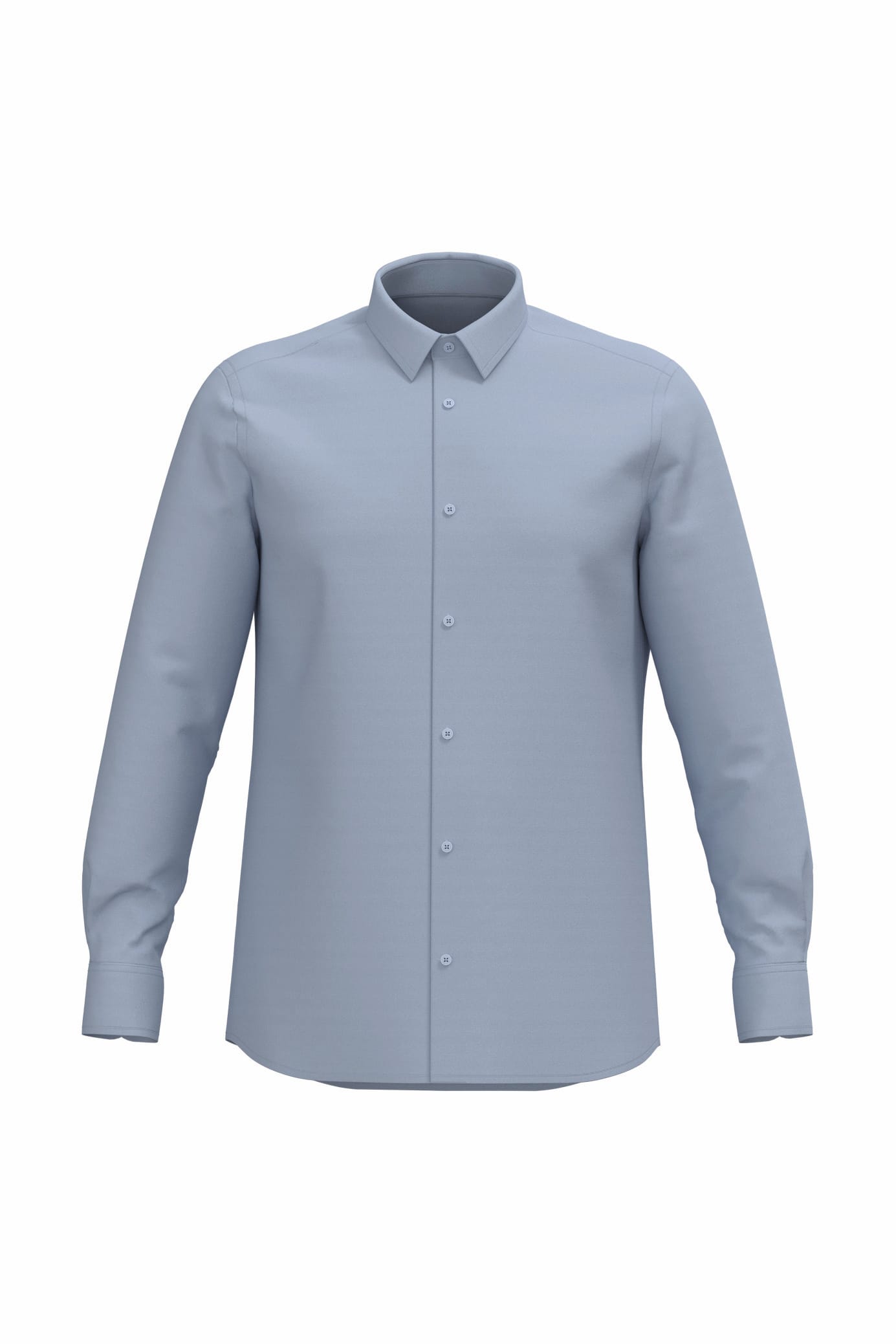 Herenoverhemd Oxford lange mouwen