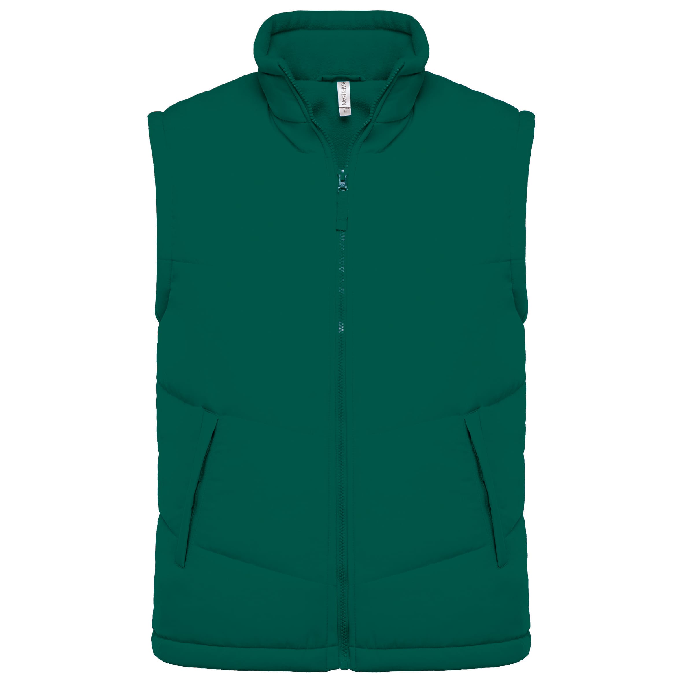 Met fleece gevoerde bodywarmer