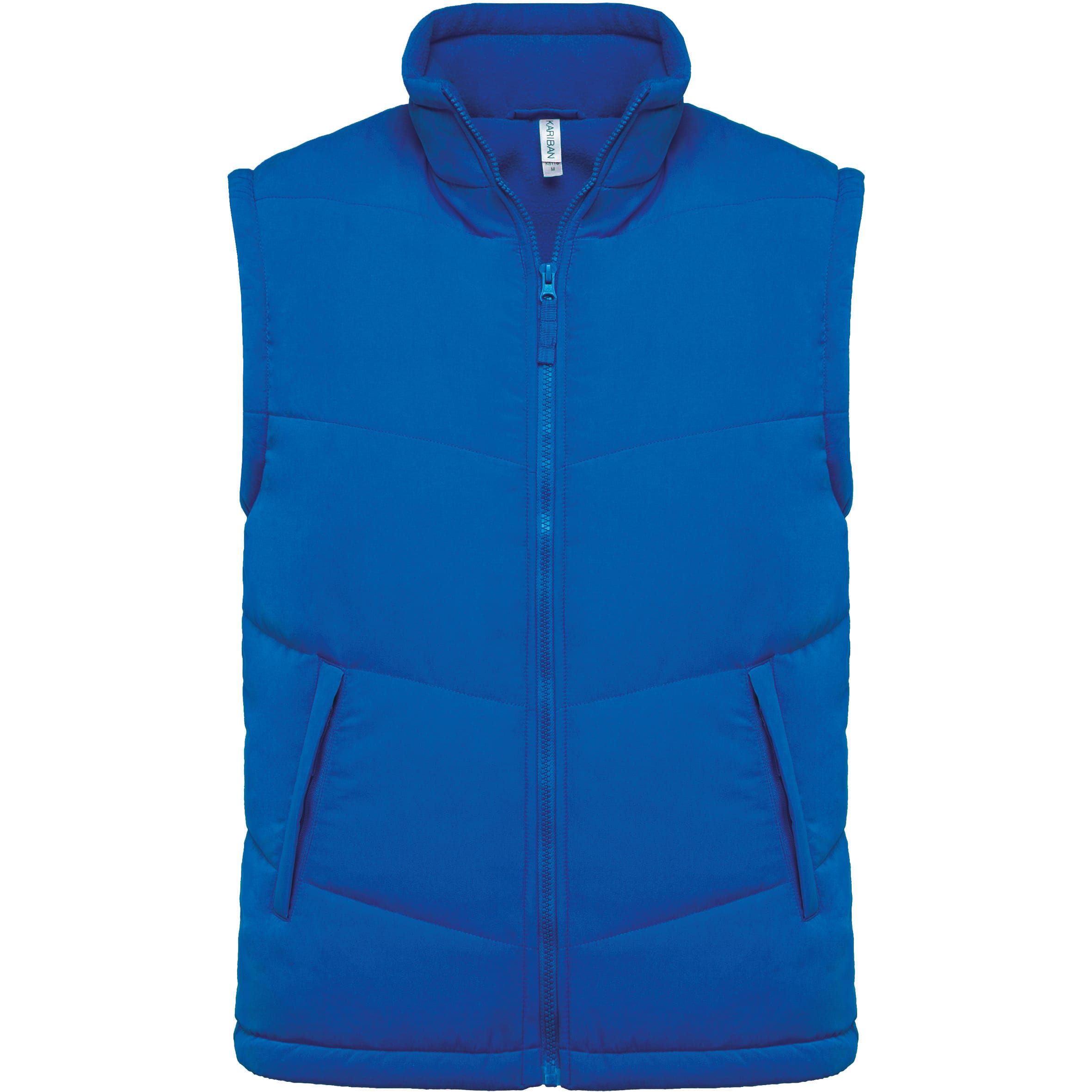 Met fleece gevoerde bodywarmer