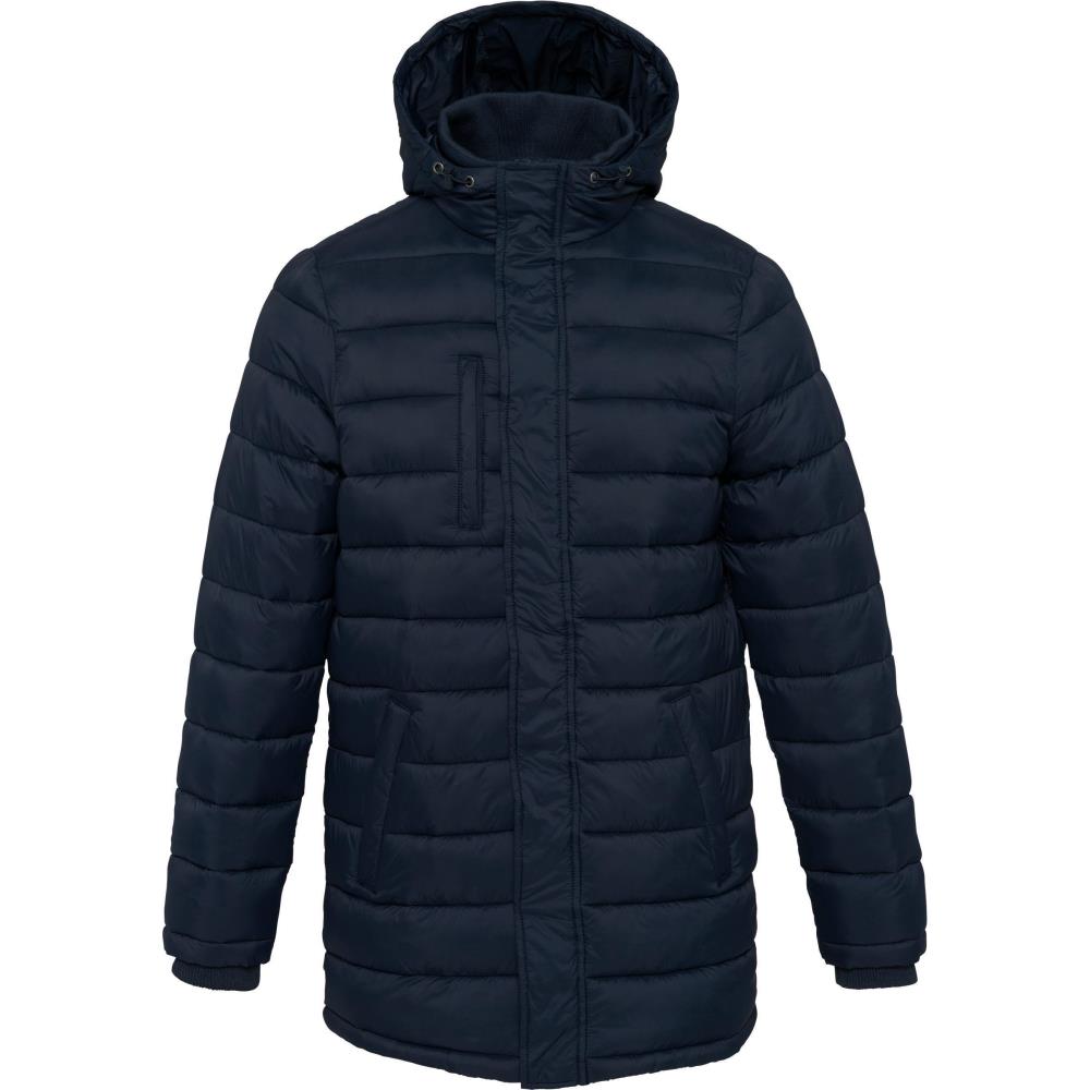 Lightweight men's hooded parka