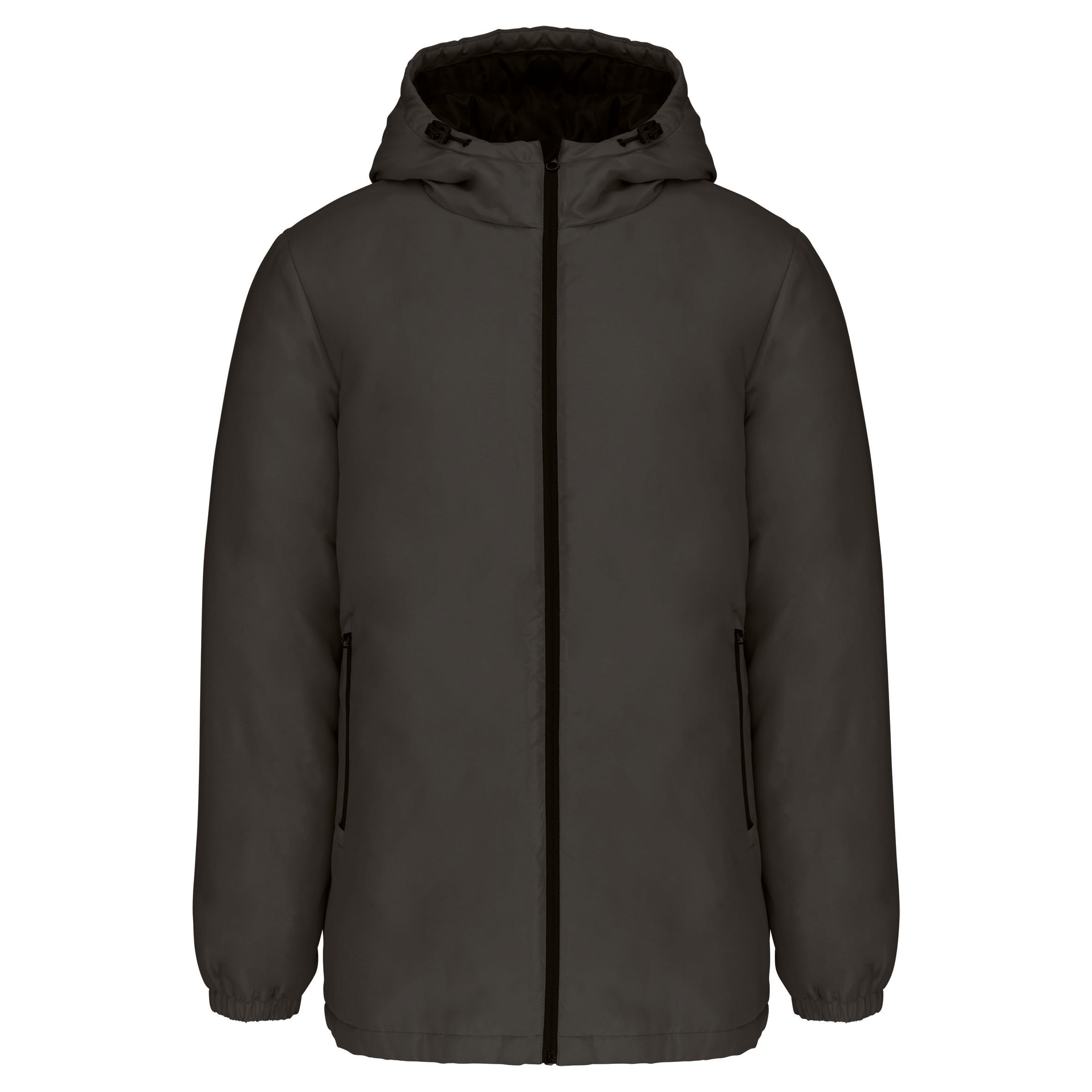 Unisex gerecycled parka met capuchon
