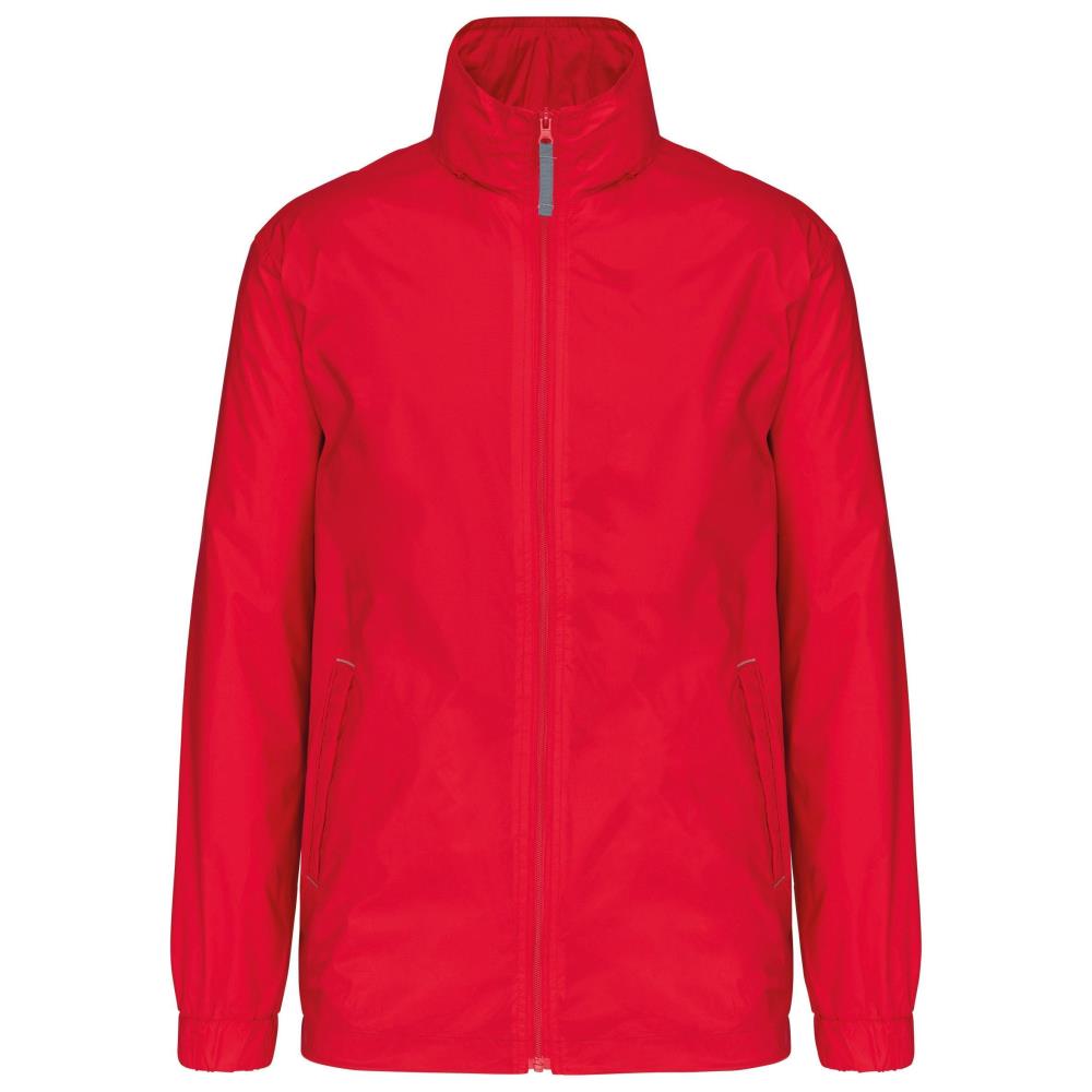 Gevoerde windbreaker heren