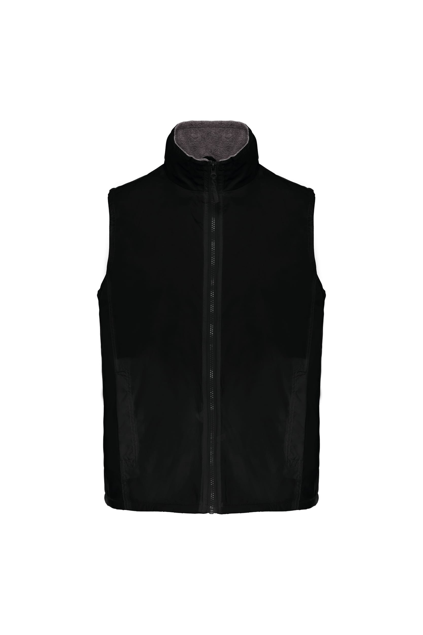 Met fleece gevoerde bodywarmer uniseks