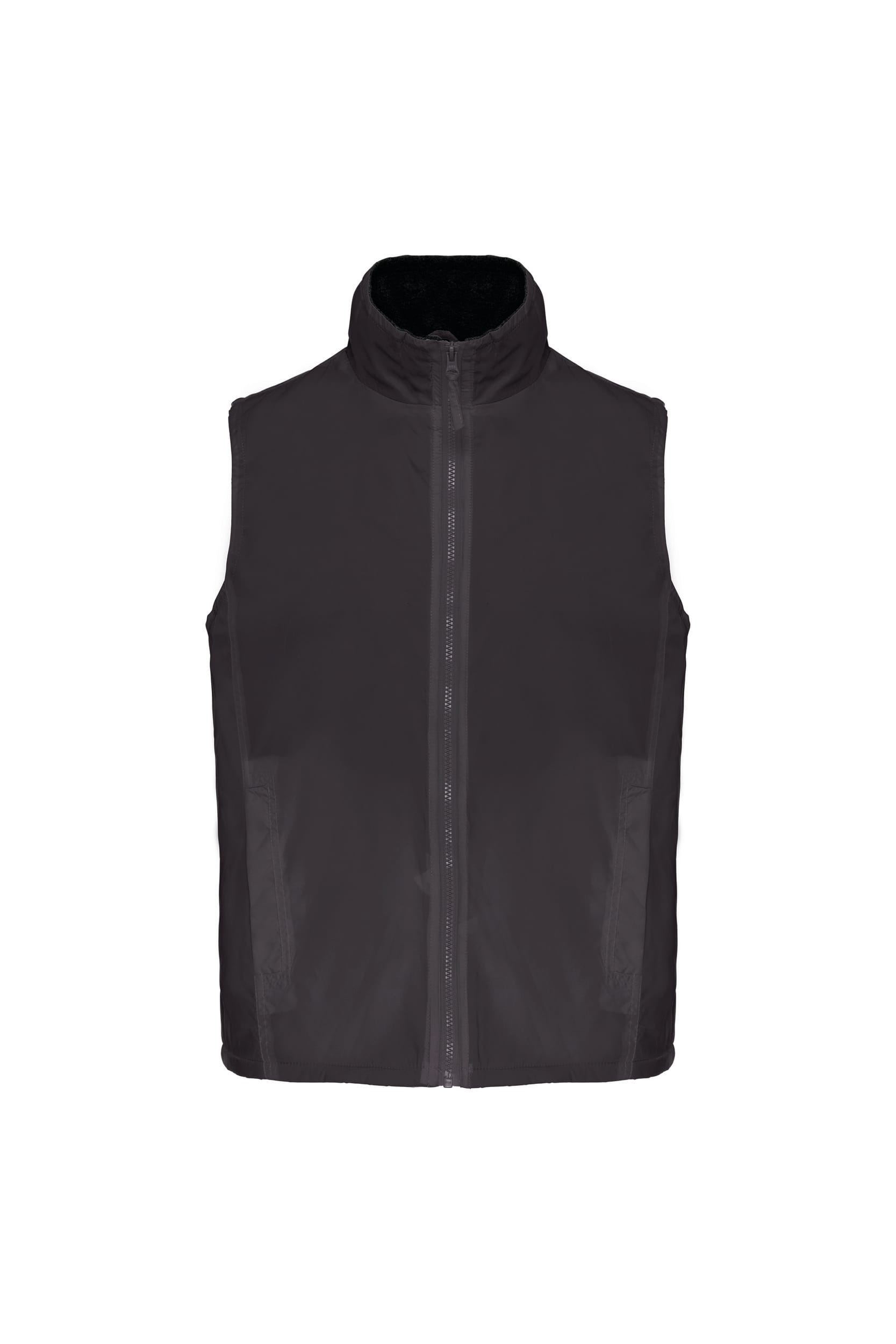 Met fleece gevoerde bodywarmer uniseks