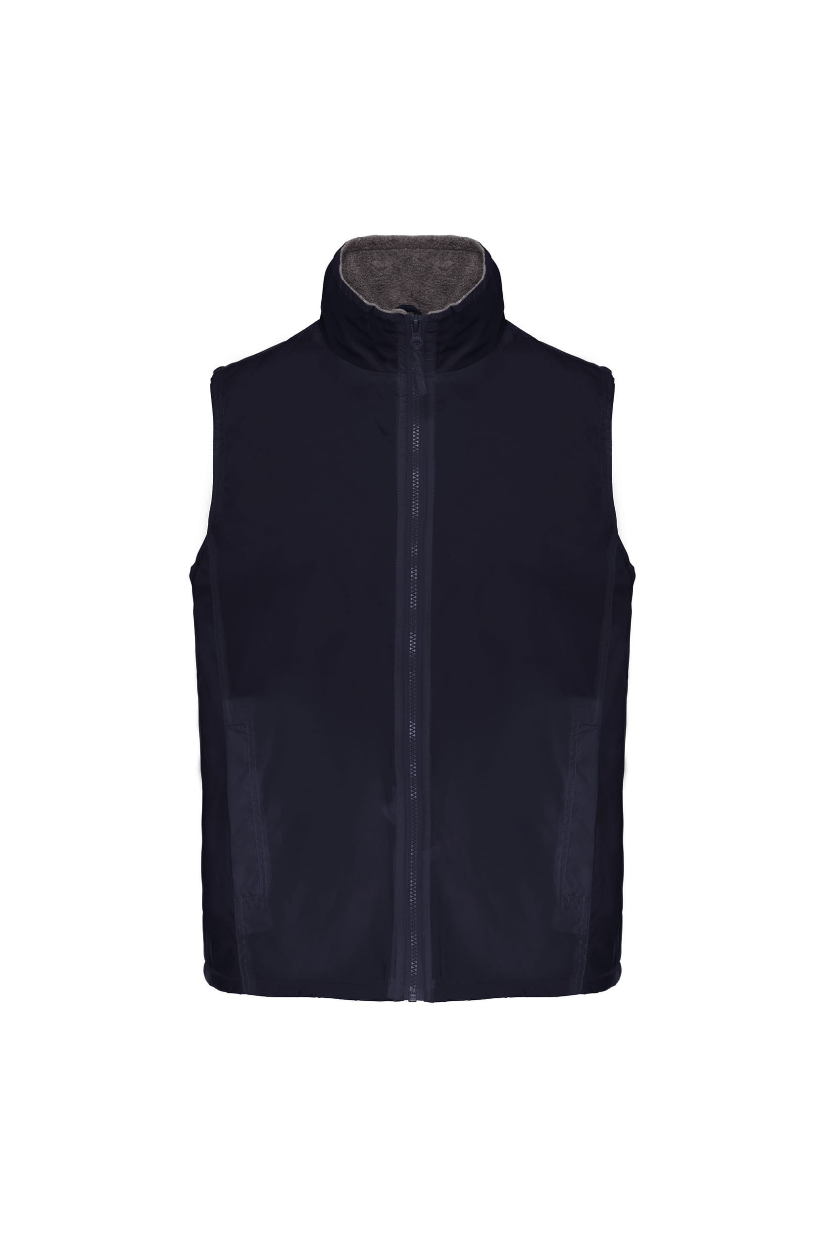 Met fleece gevoerde bodywarmer uniseks