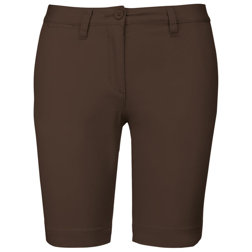 Chino bermuda voor dames