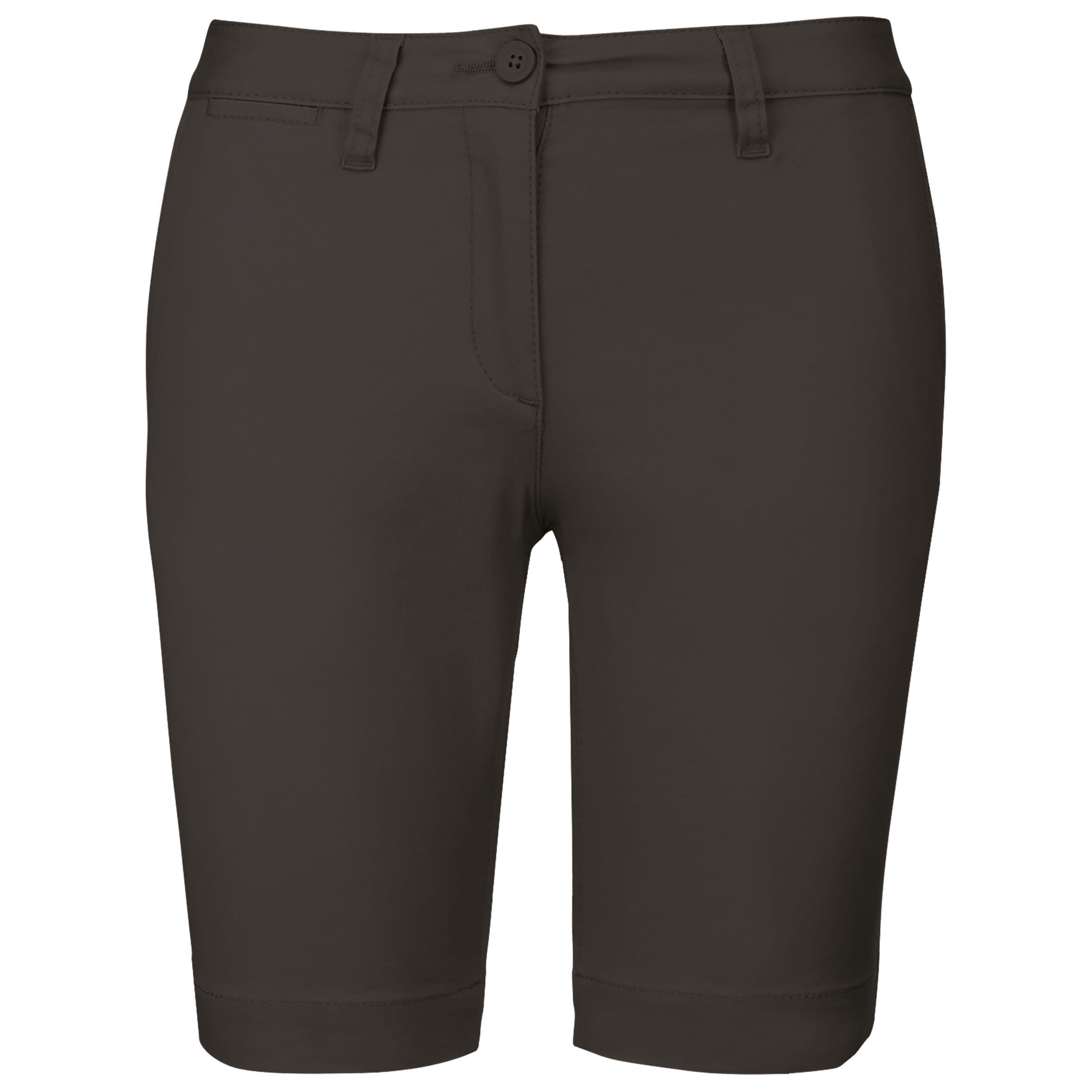 Chino bermuda voor dames