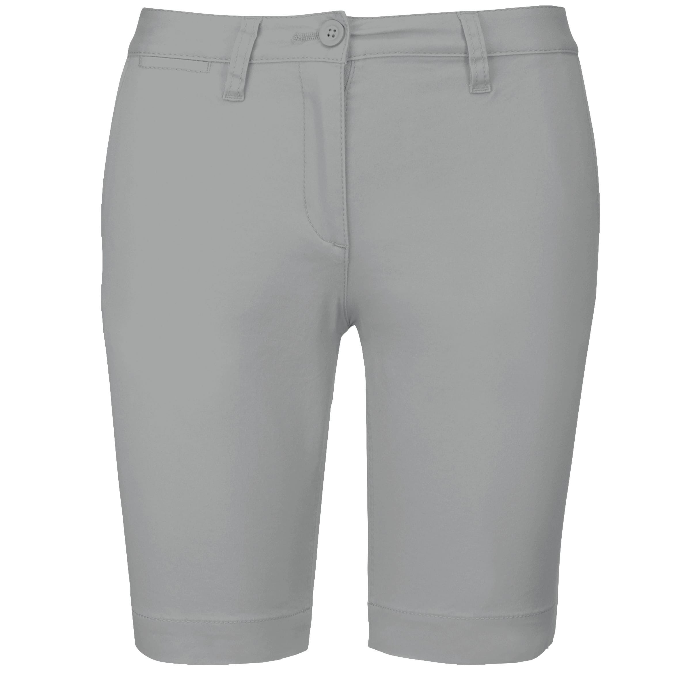 Chino bermuda voor dames