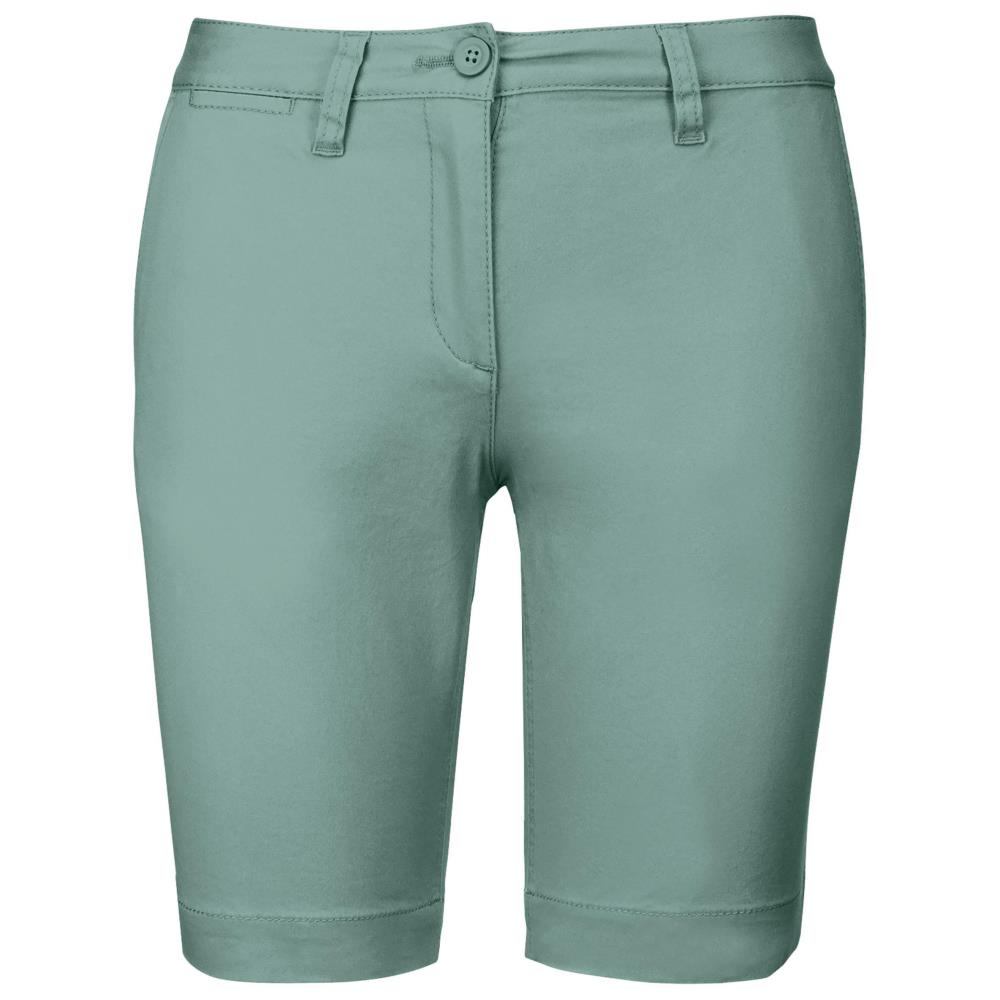 Chino bermuda voor dames
