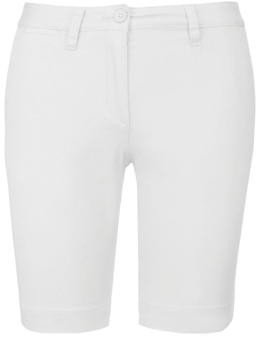 Chino bermuda voor dames