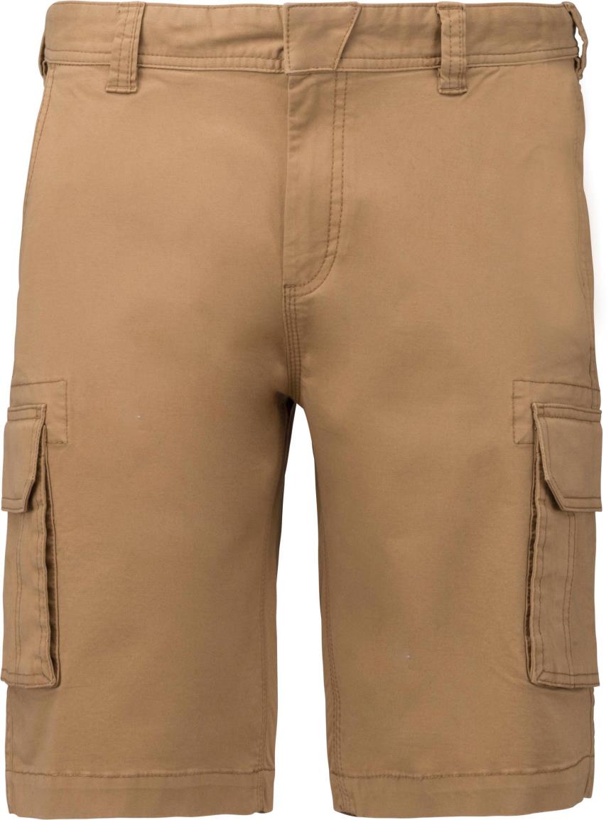 Men's Bermuda shorts with various pockets