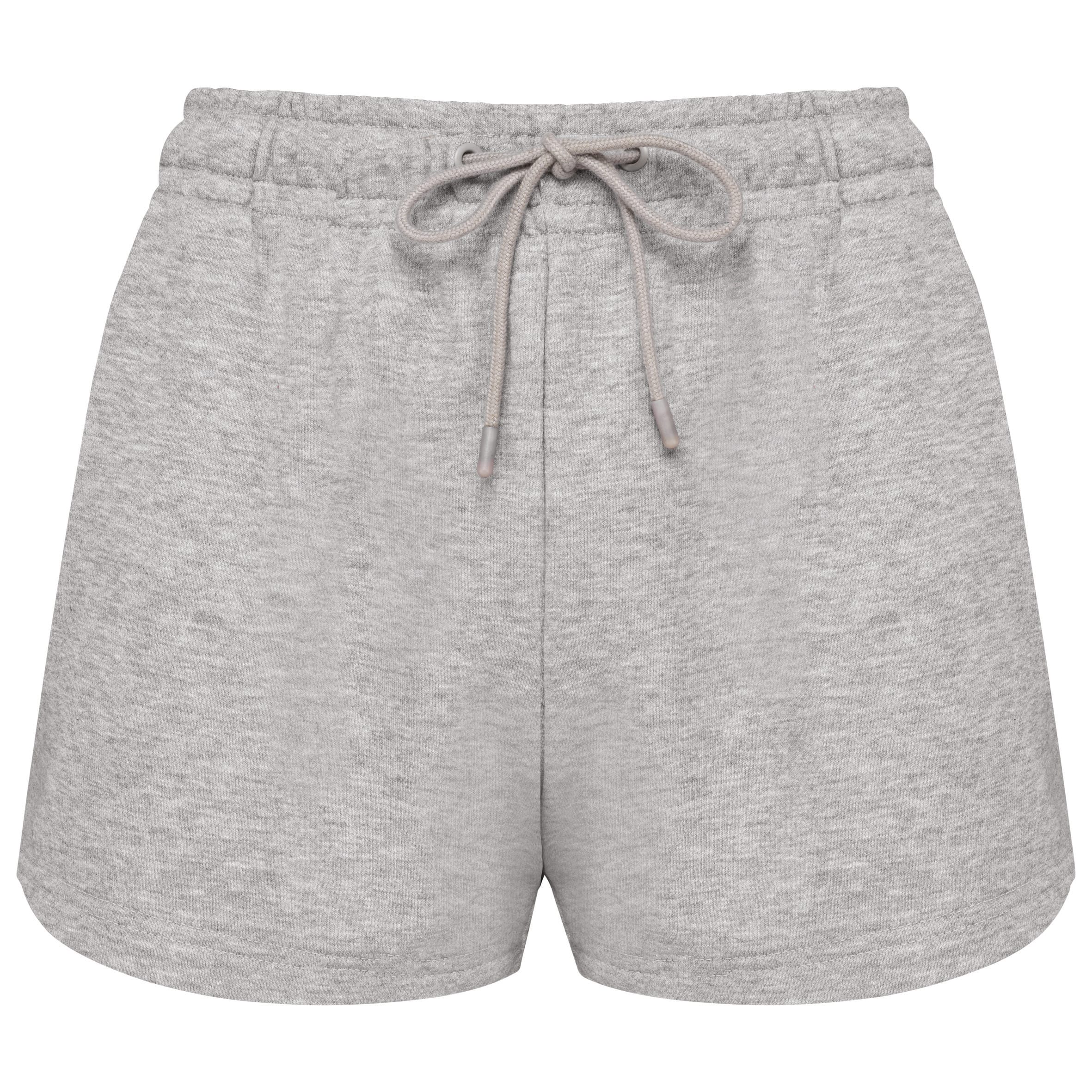 Sustainable women's shorts made of French terry