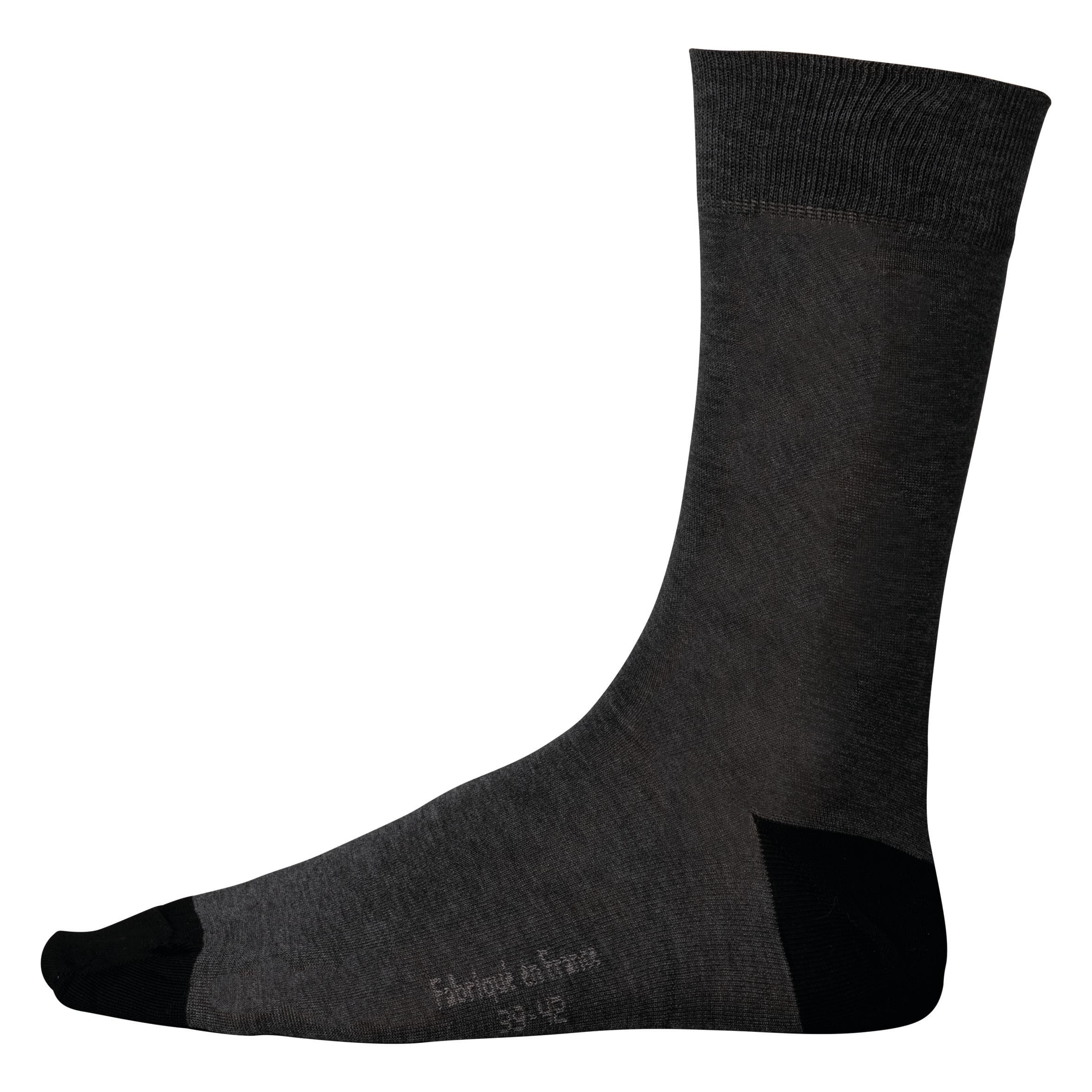 Mid-calf socks in mercerized cotton - 'Origine France Garantie'