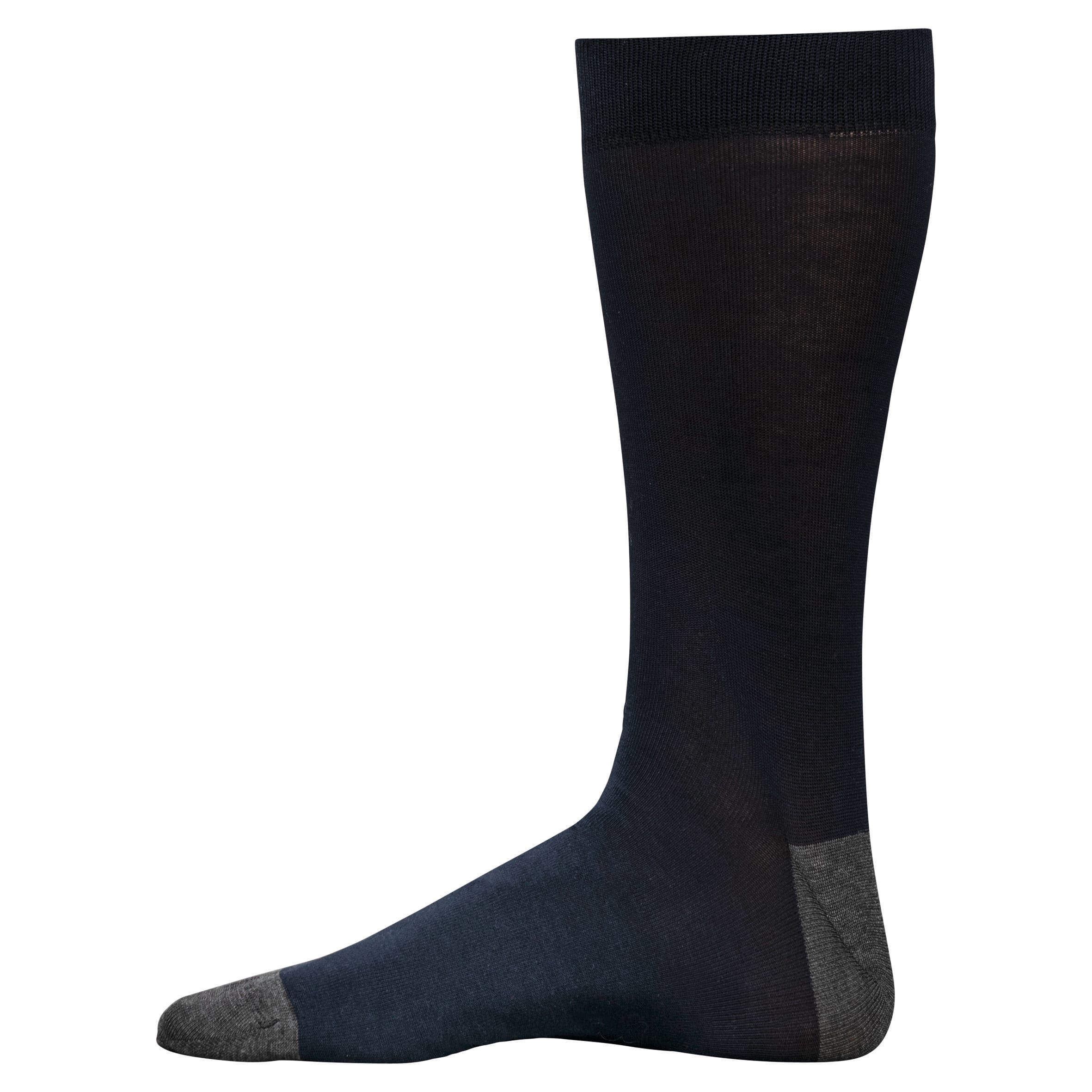 Mid-calf socks in mercerized cotton - 'Origine France Garantie'