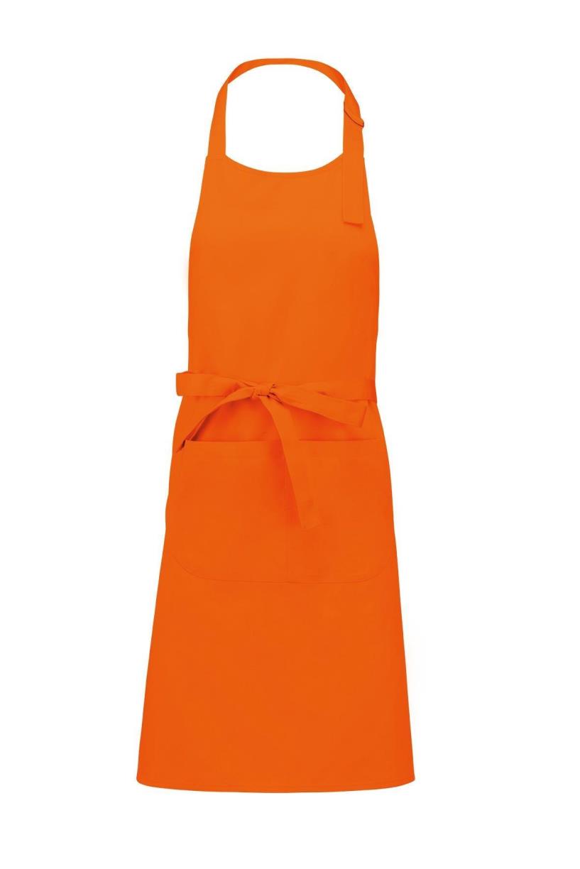 Polycotton schort met zak