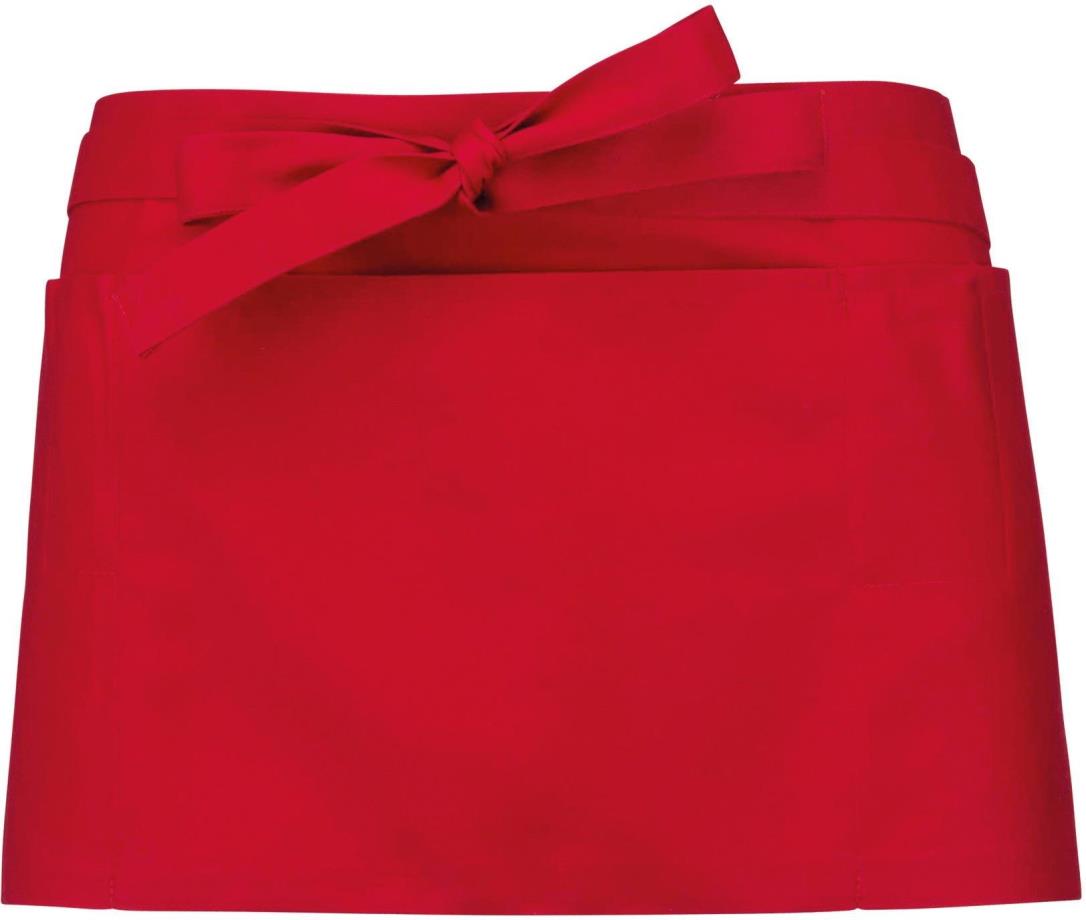 Polycotton short apron