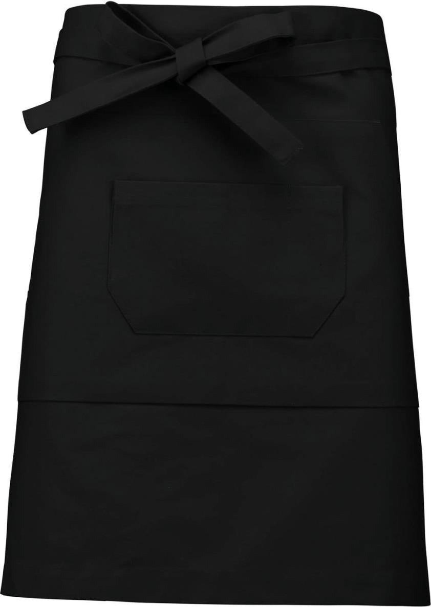 Polycotton mid-length apron