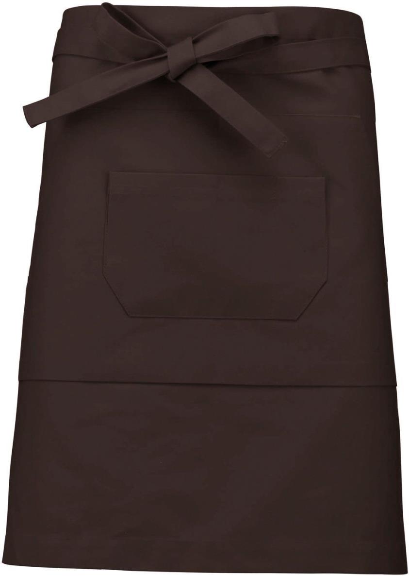 Polycotton mid-length apron