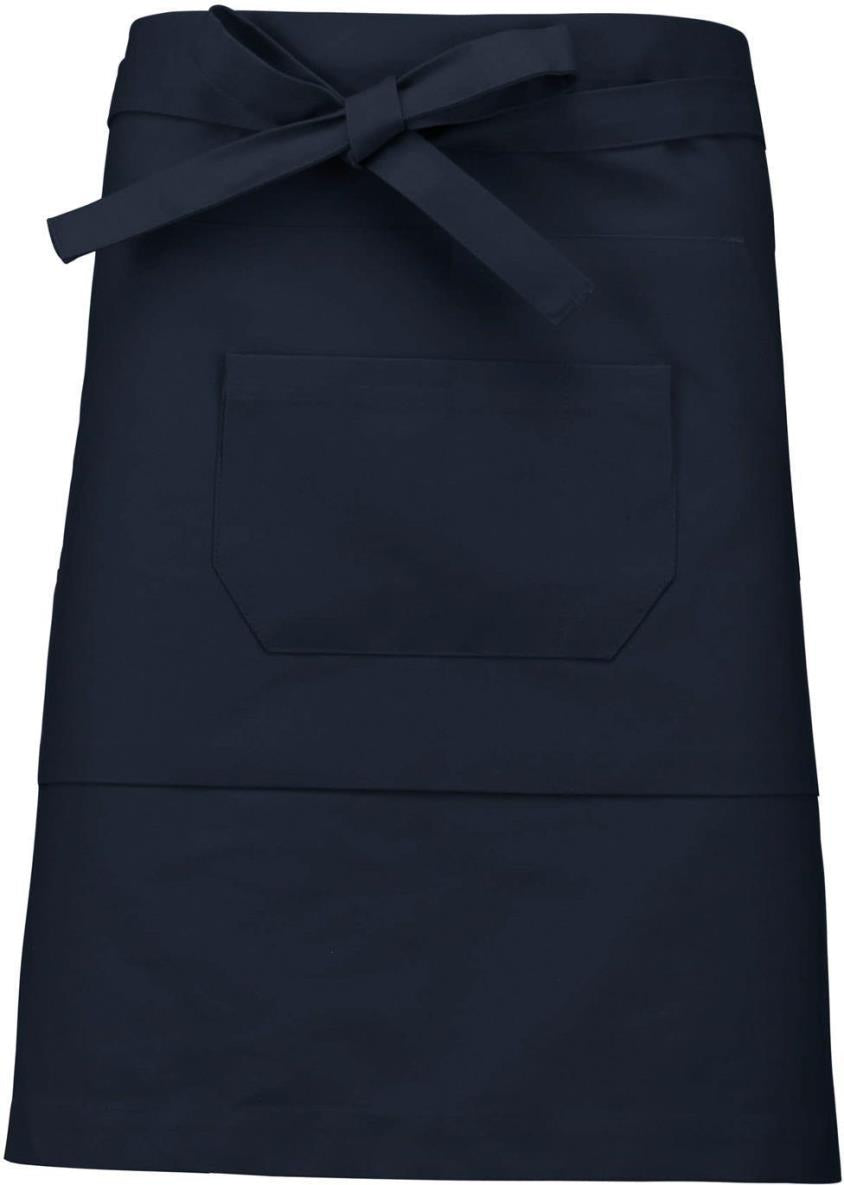 Polycotton mid-length apron