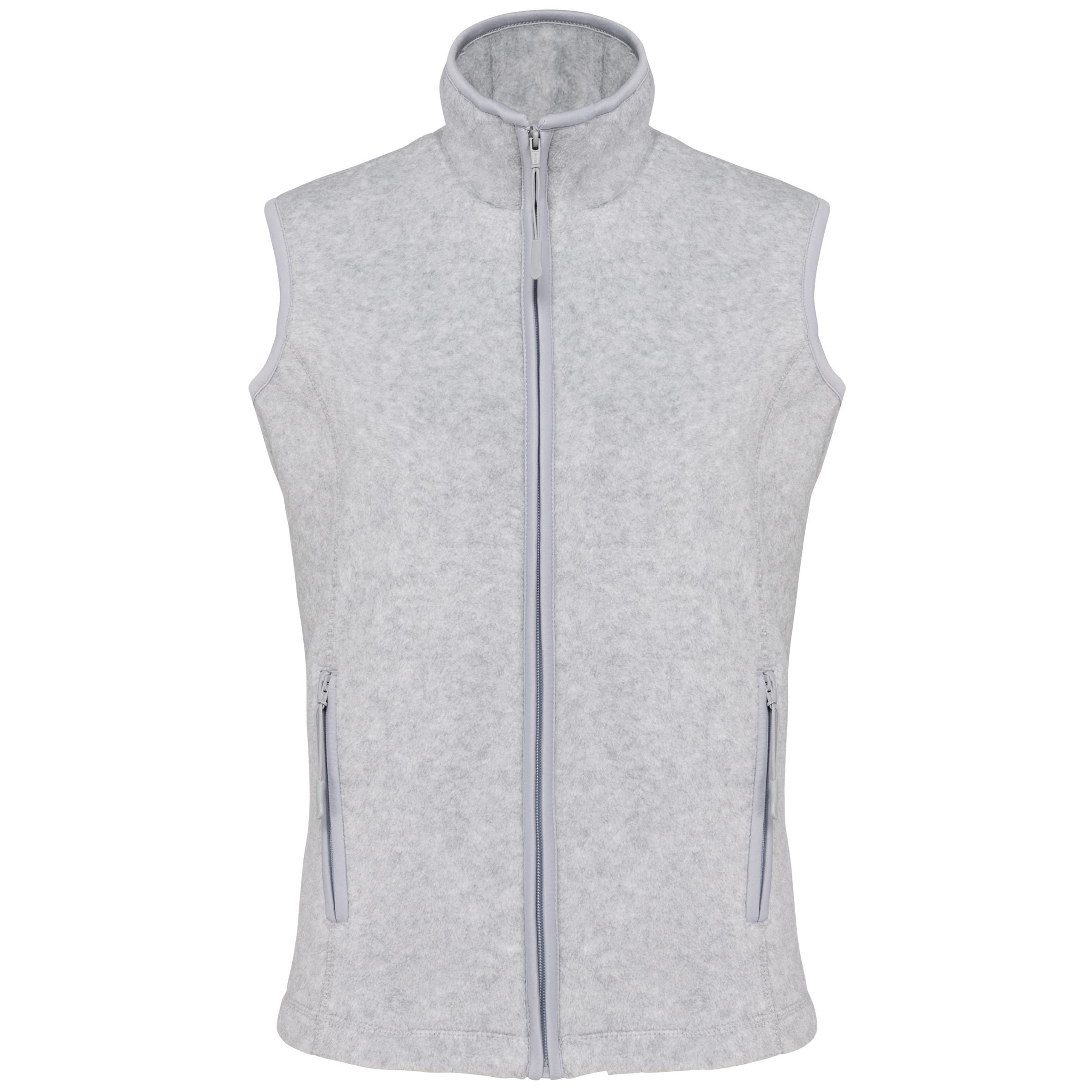 Bodywarmer van microfleece dames