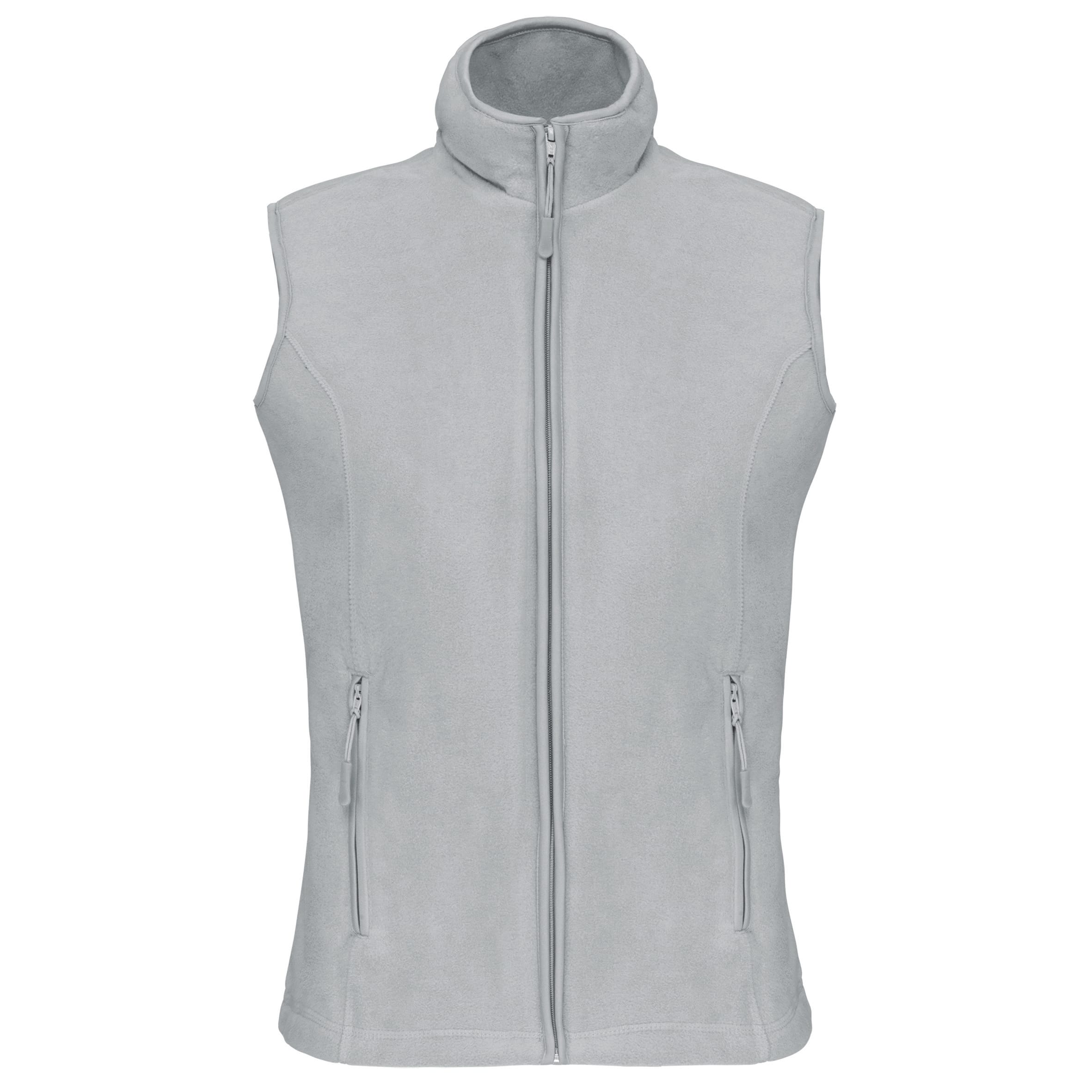 Bodywarmer van microfleece dames