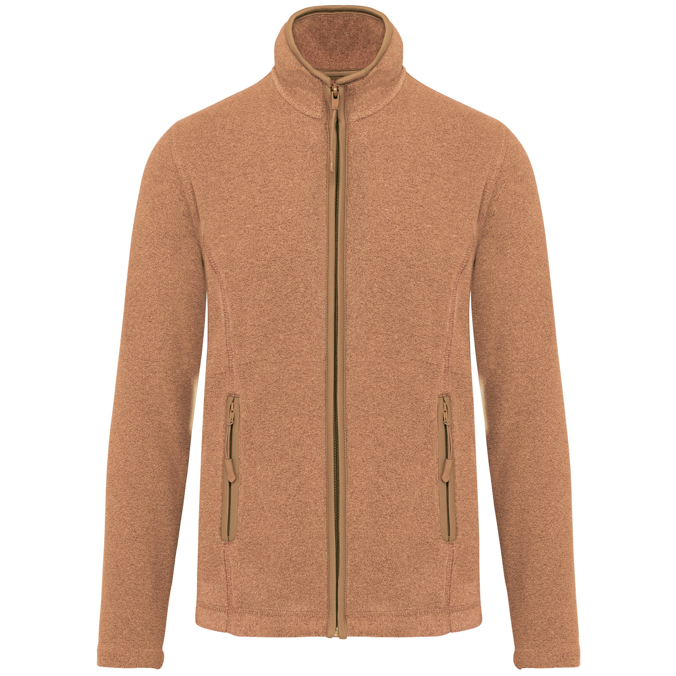 Microfleece met rits dames