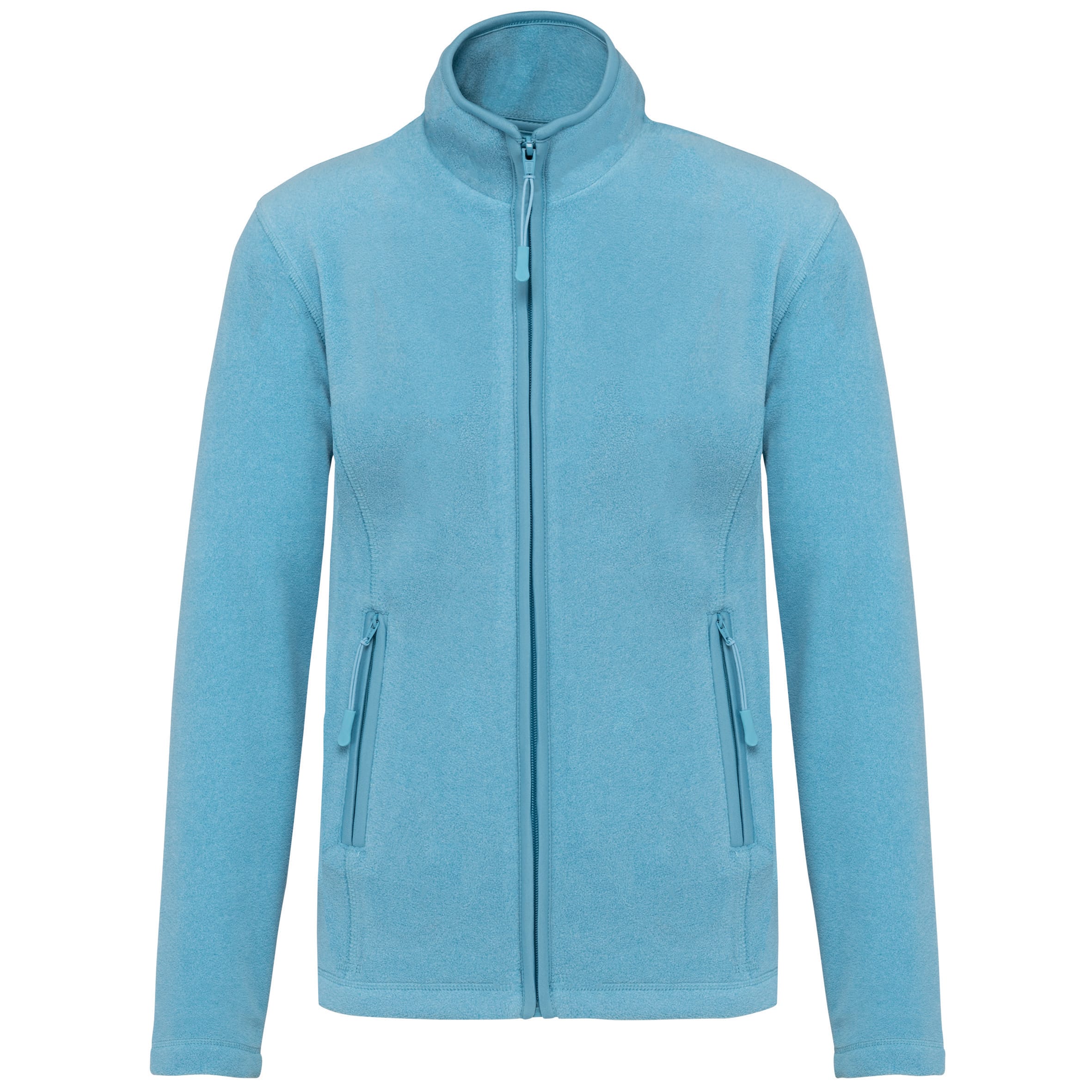 Microfleece met rits dames