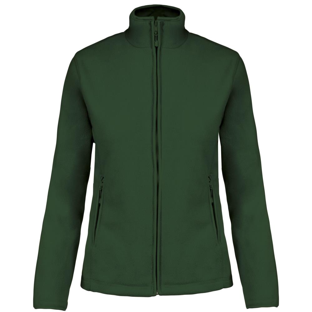 Microfleece met rits dames