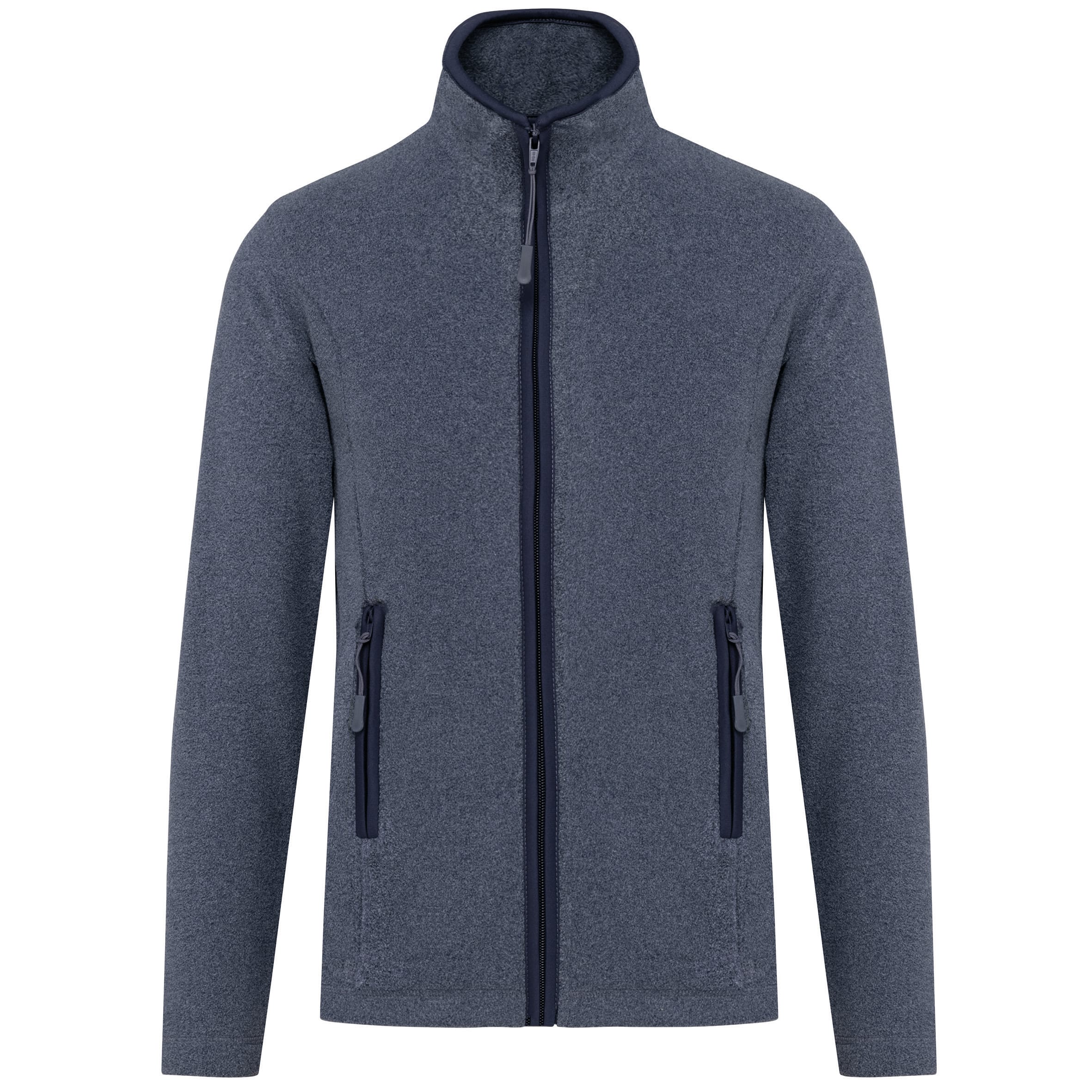 Microfleece met rits dames